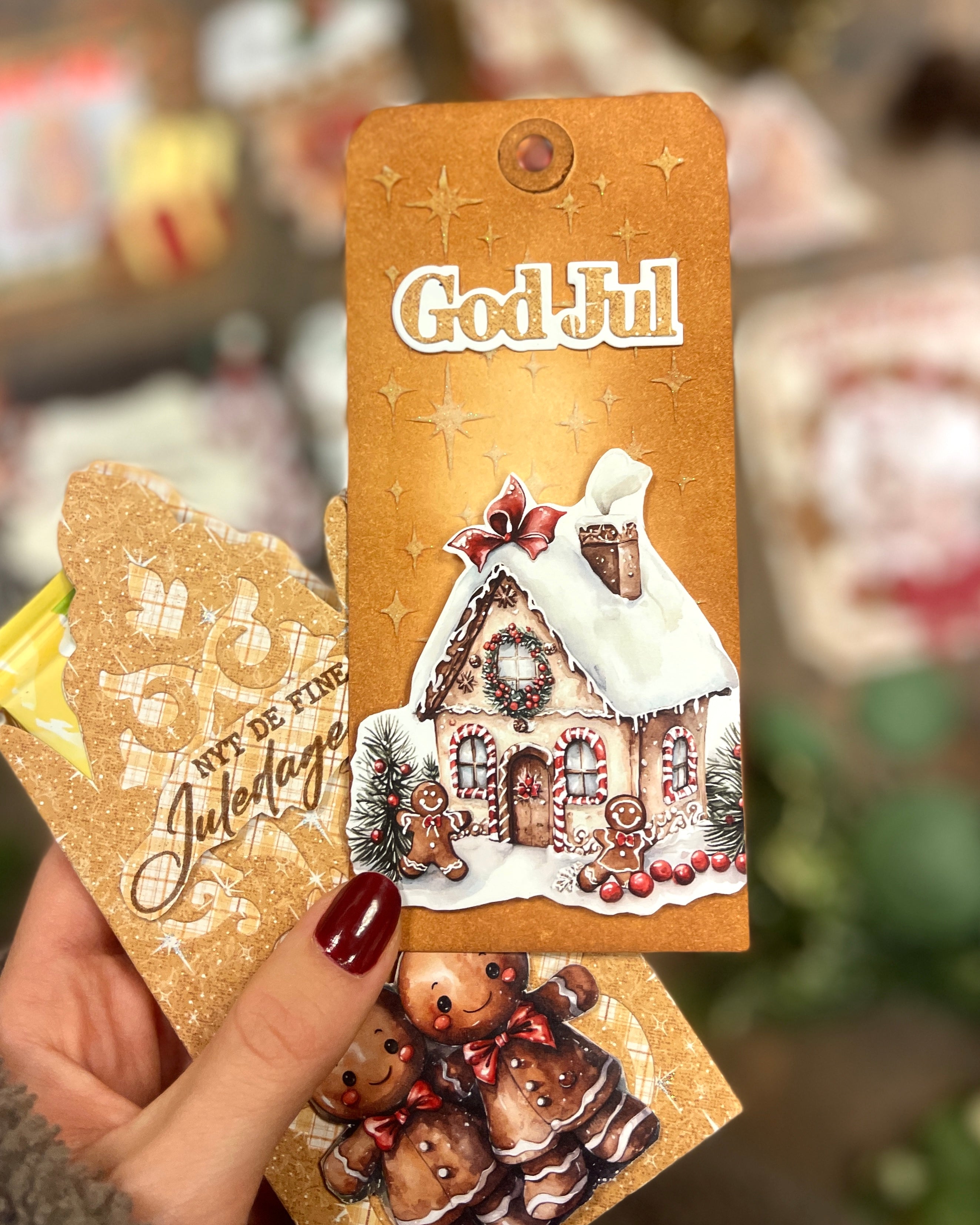 Bikuben Hobby  - Klippeark  A4 - Pepperkaker