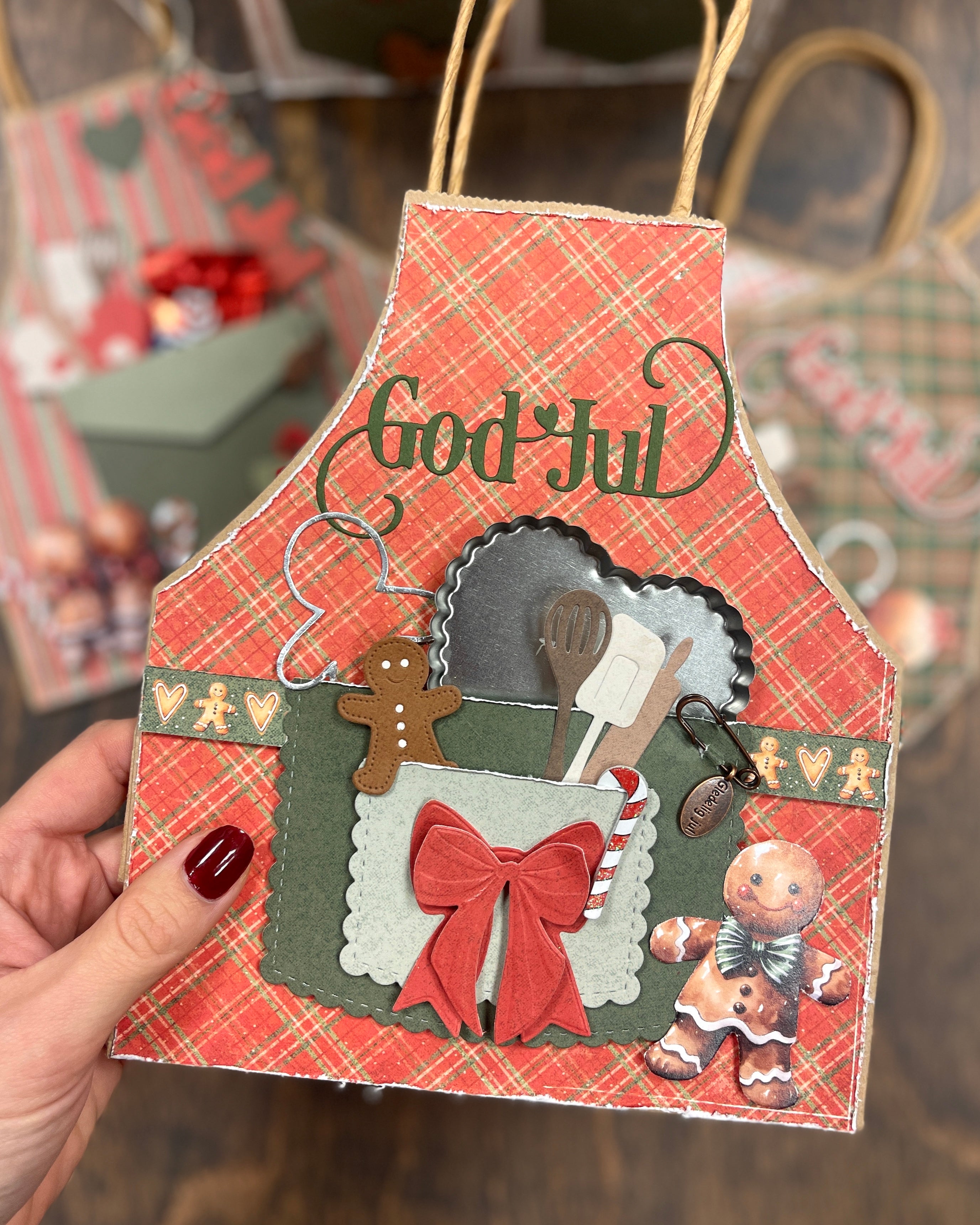 Bikuben Hobby  - Klippeark  A4 - Pepperkaker