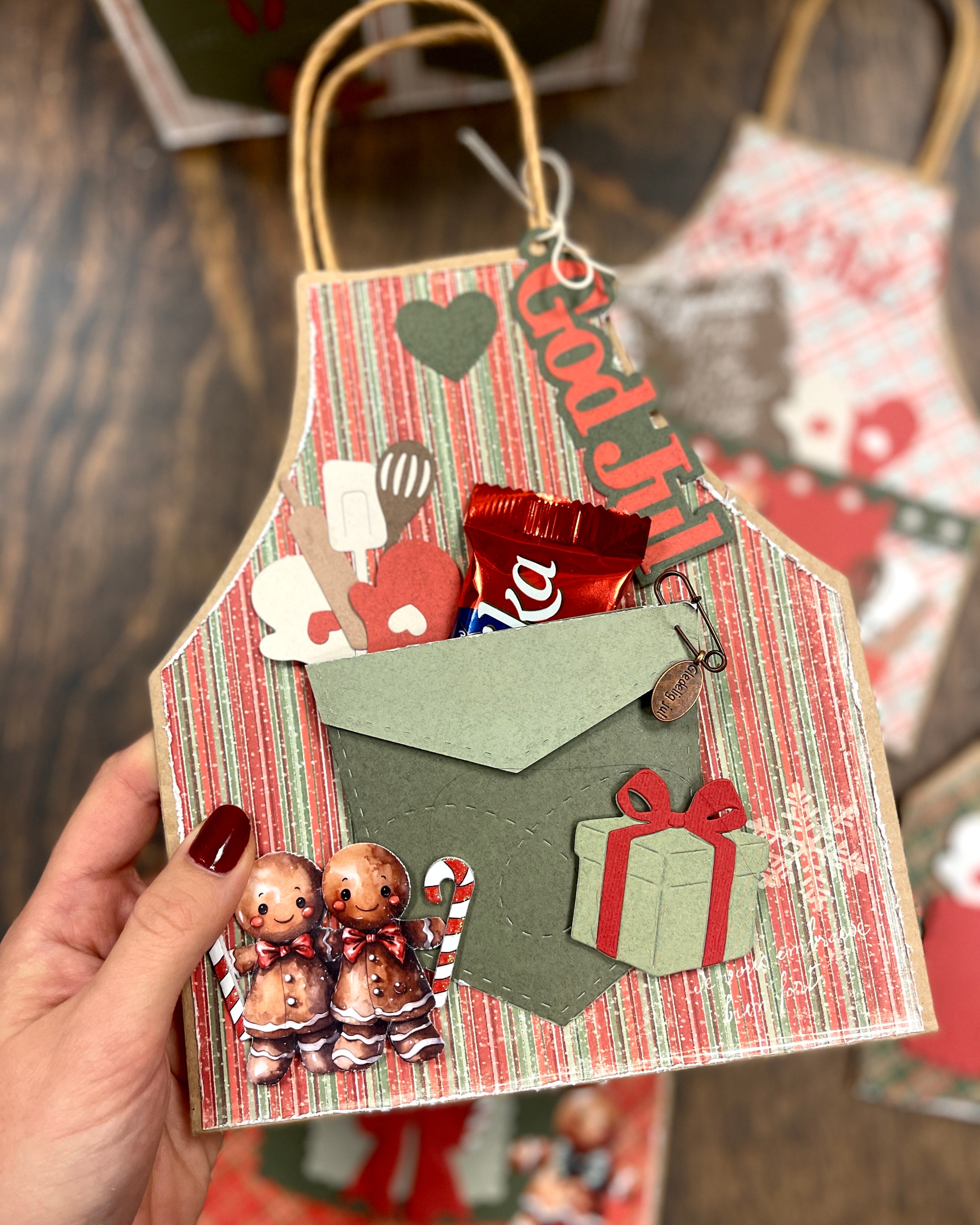 Bikuben Hobby  - Klippeark  A4 - Pepperkaker