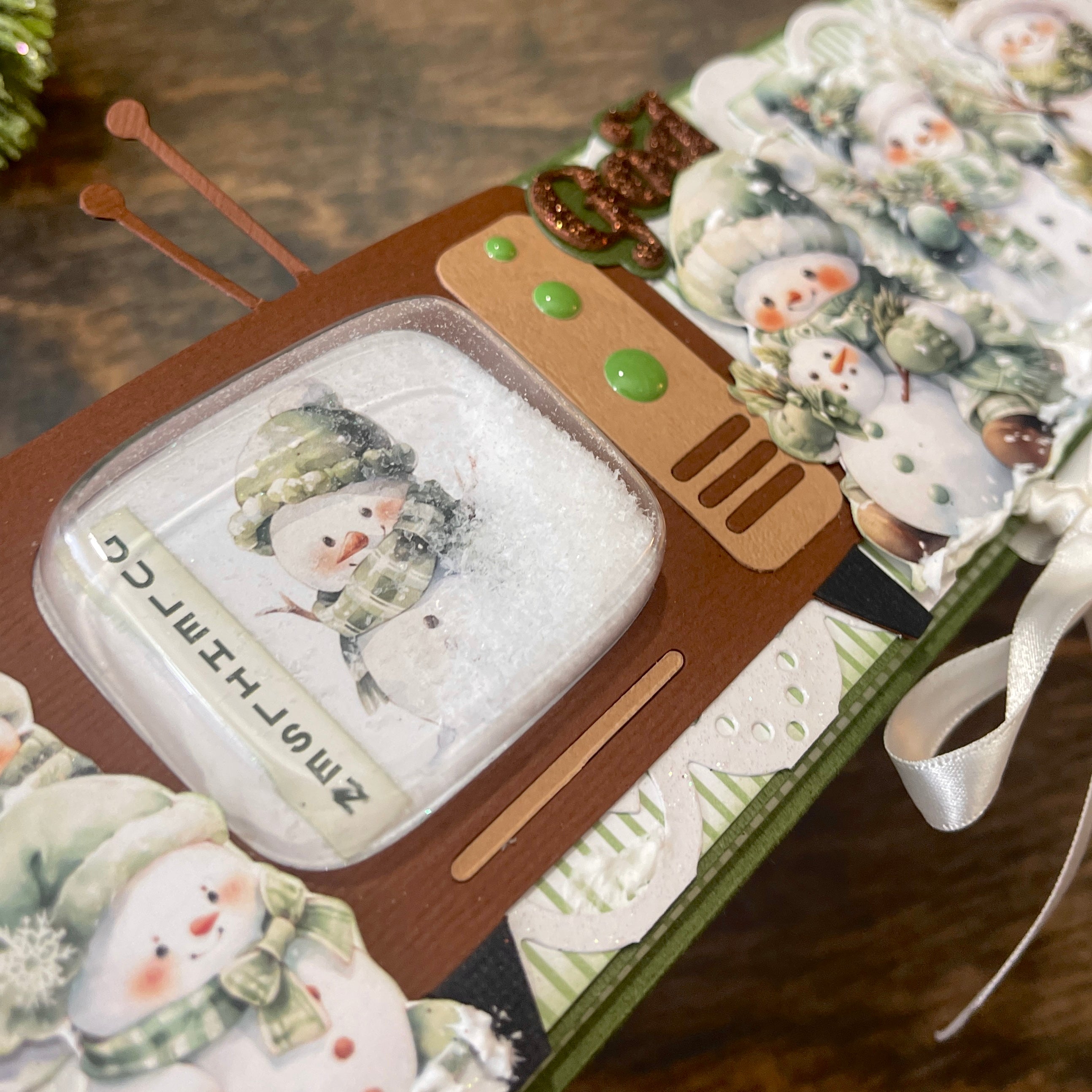 Sizzix - Tim Holtz Alterations - Bigz Die - Retro TV