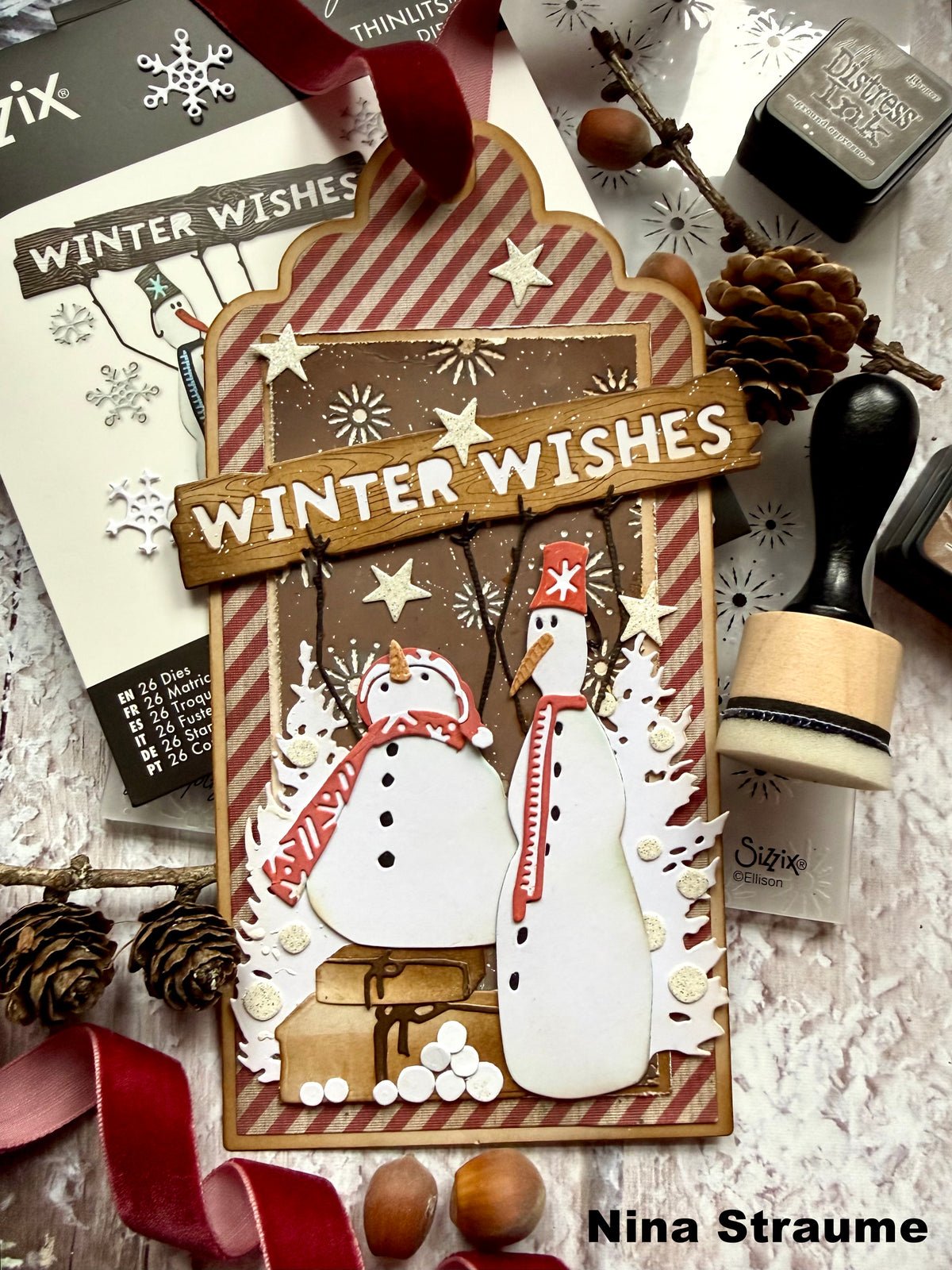 Sizzix - Tim Holtz  - Classic Thinlits - Twig and Stump