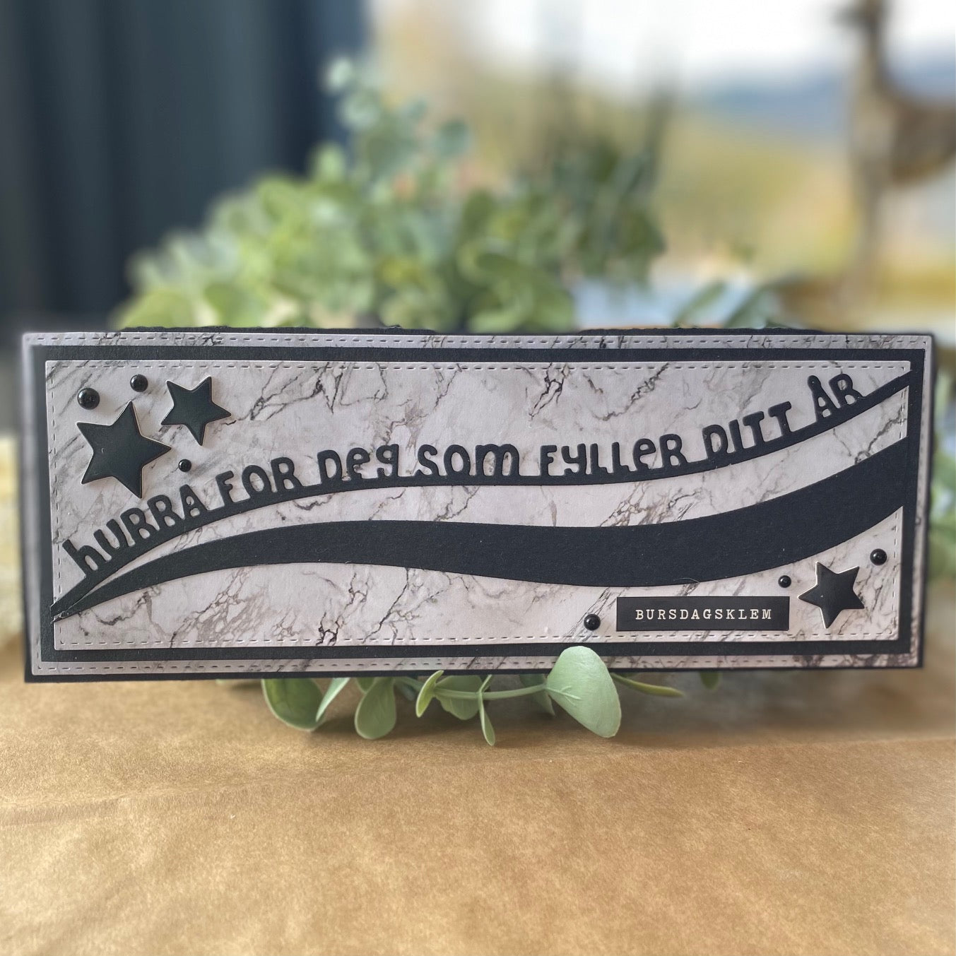 Papirdesign - Dies - Hurra for deg som fyller ditt år