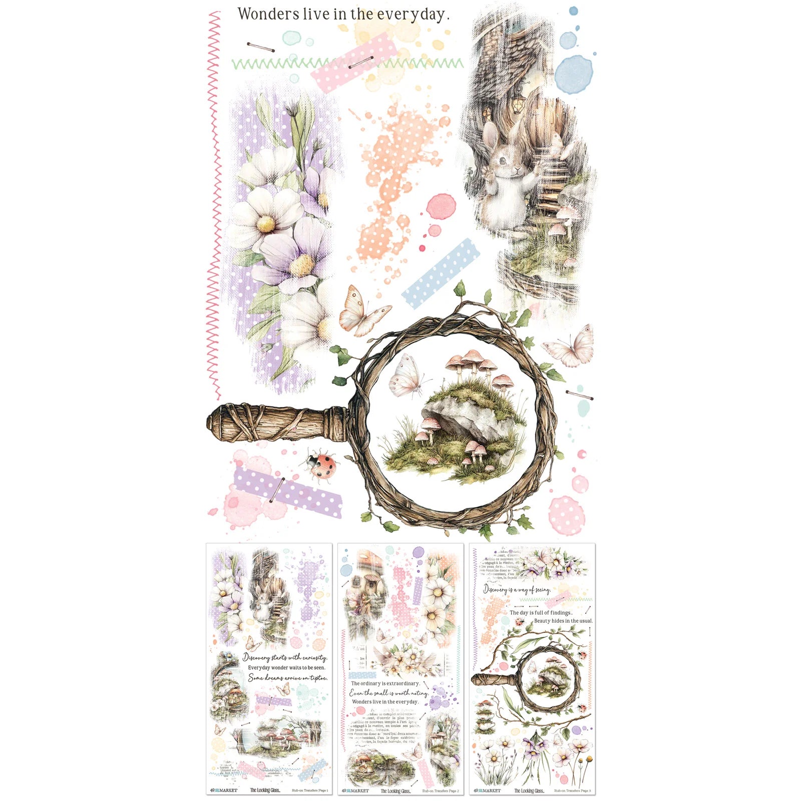 49 and Market - The Looking Glass - Rub ons - Blendable