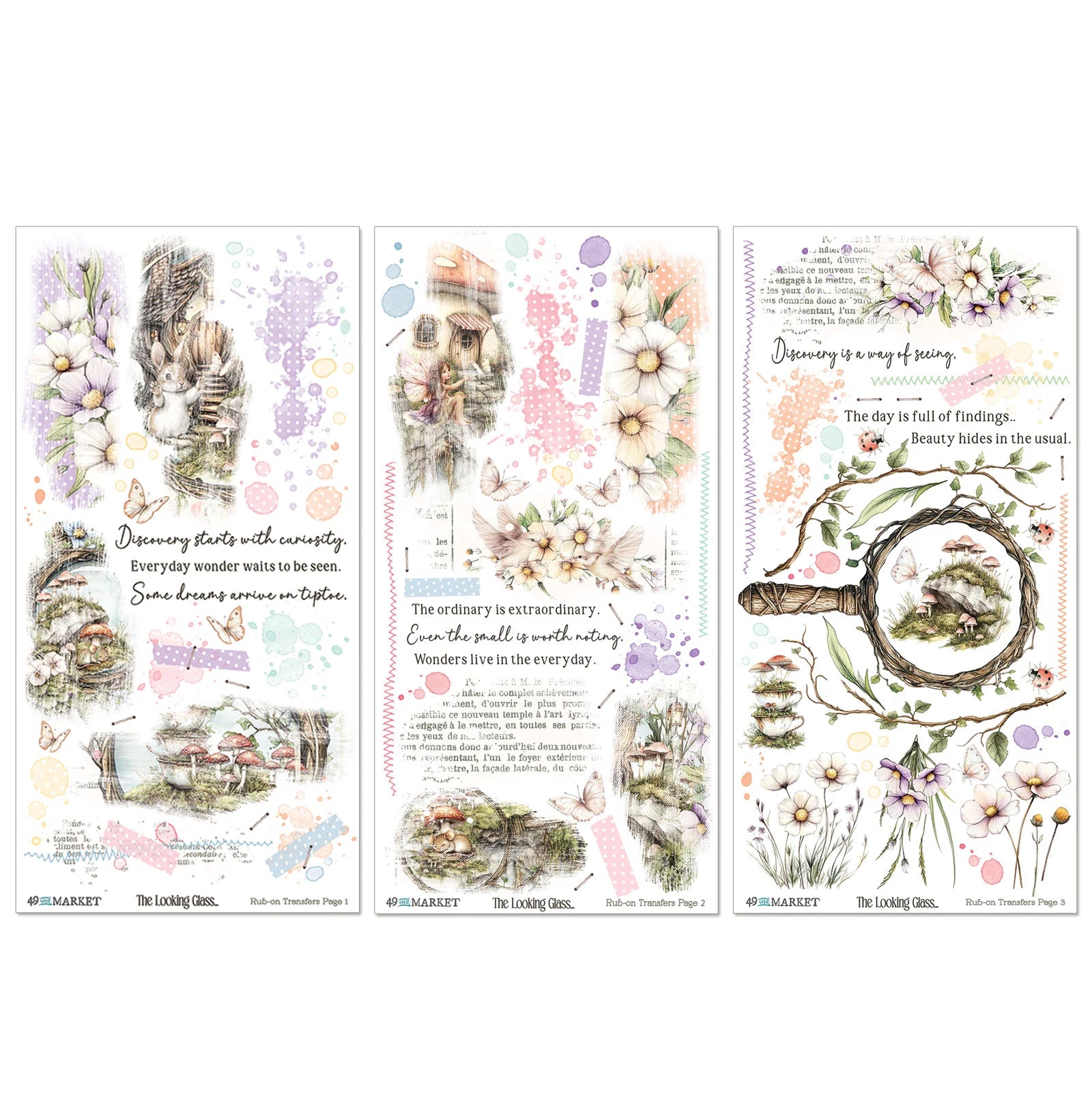 49 and Market - The Looking Glass - Rub ons - Blendable