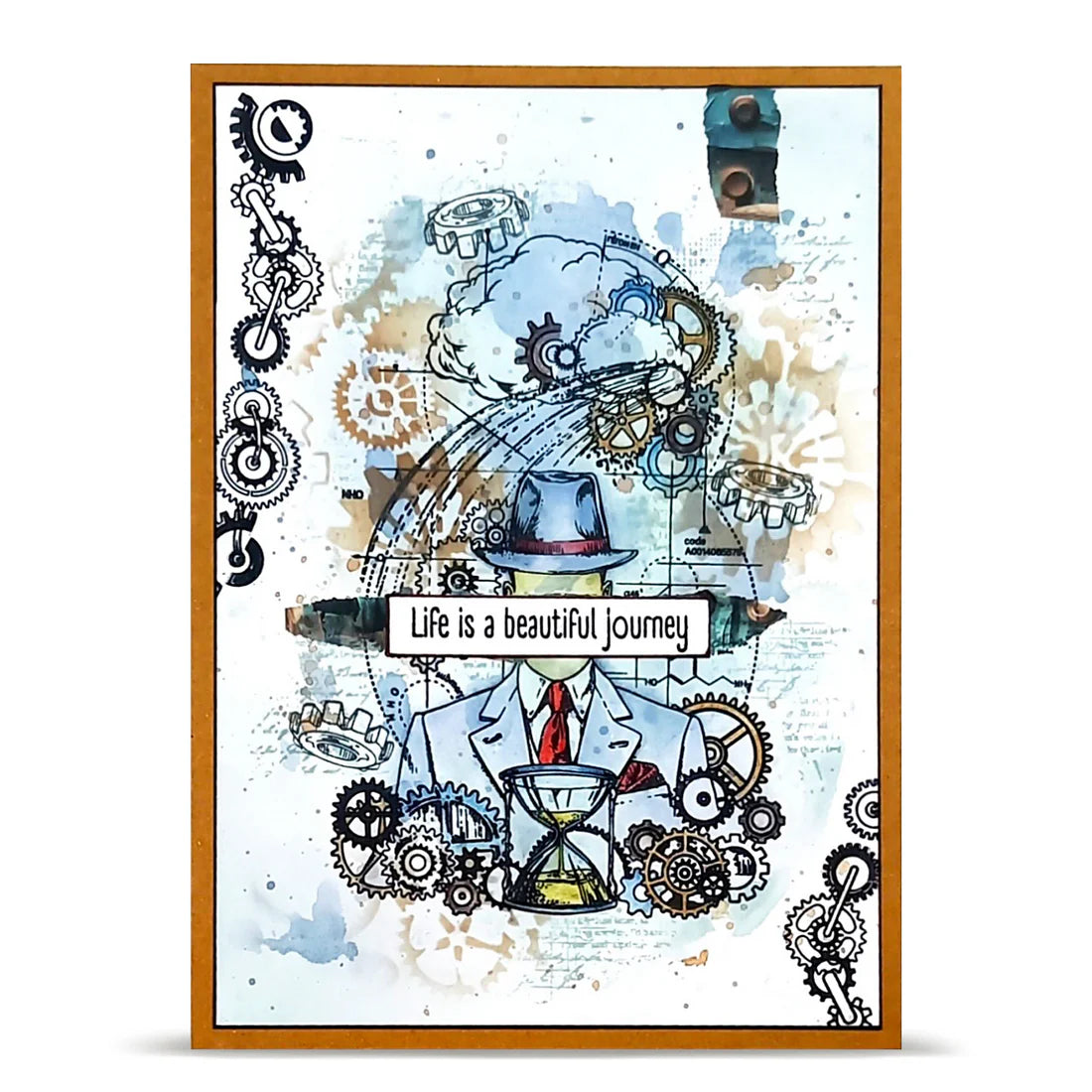 Aall and Create - Clear stamp set - Faceless Time