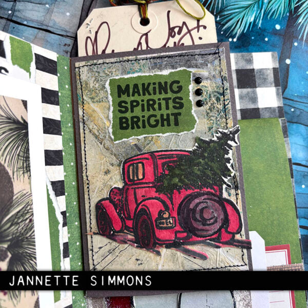 Stampers Anonymous - Tim Holtz Collection - Cling Stamps - Wonderment