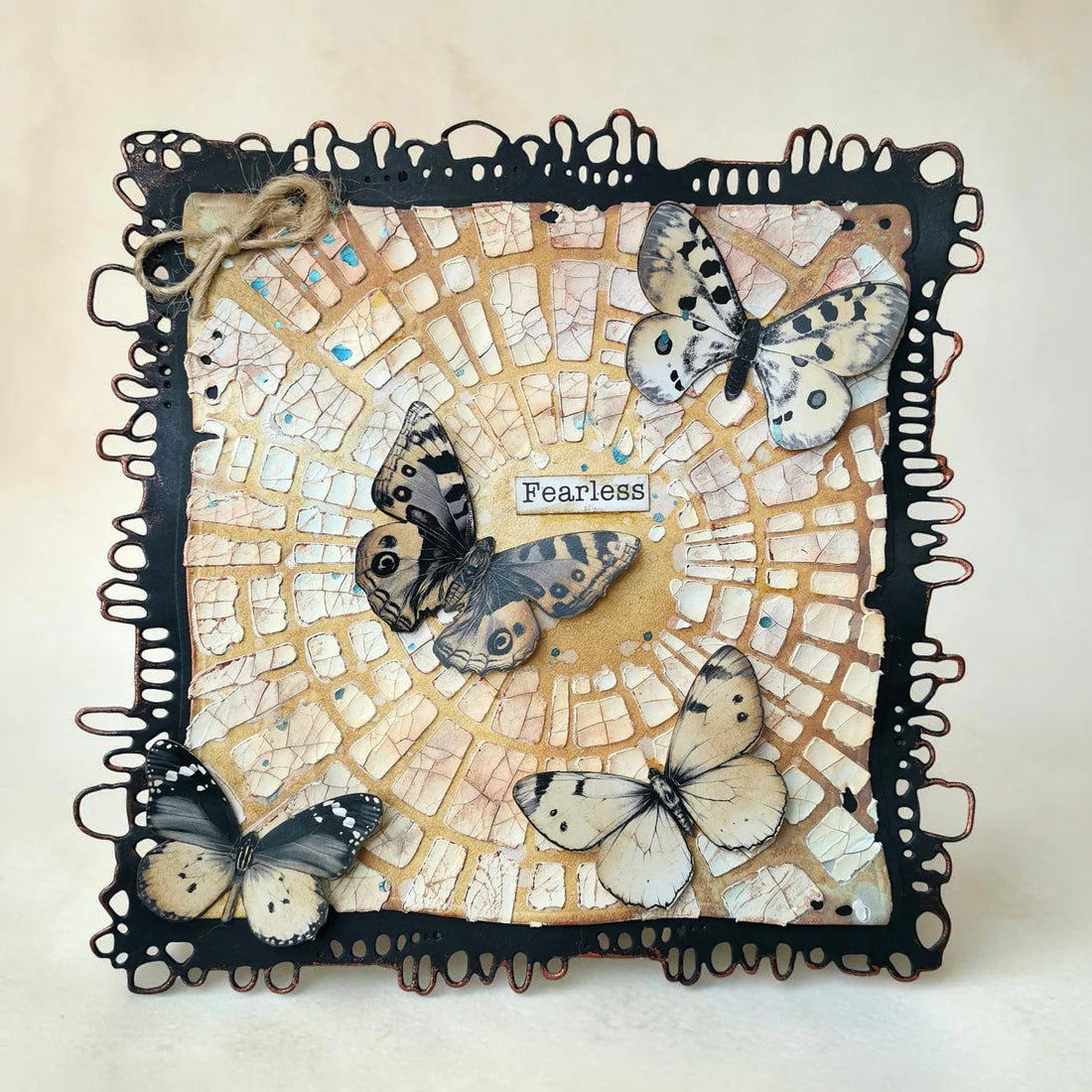 Aall and Create - Stencil - Quantum Wheel - 6 x 6"