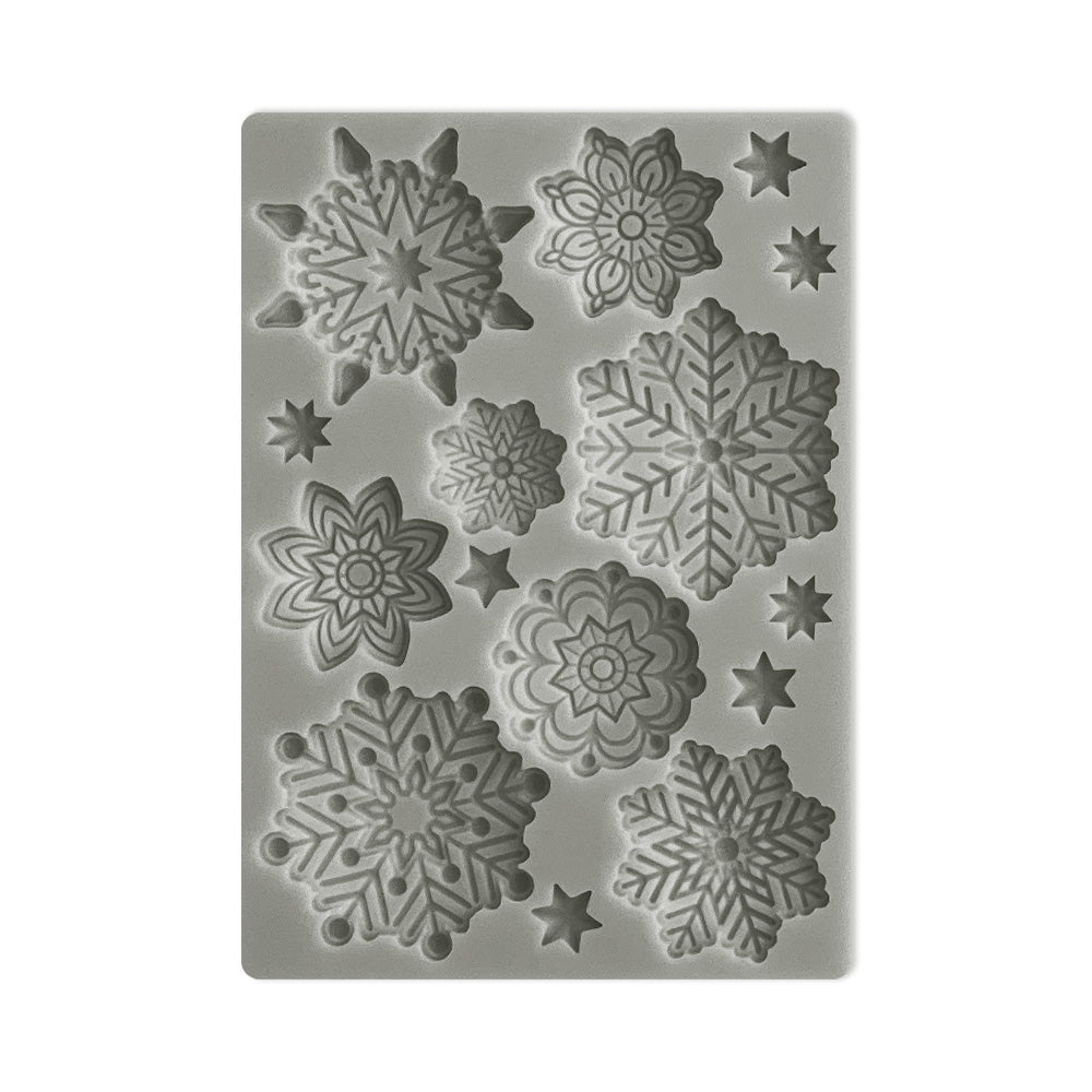 Stamperia  - Silicon Mould -  Snowflakes - A6