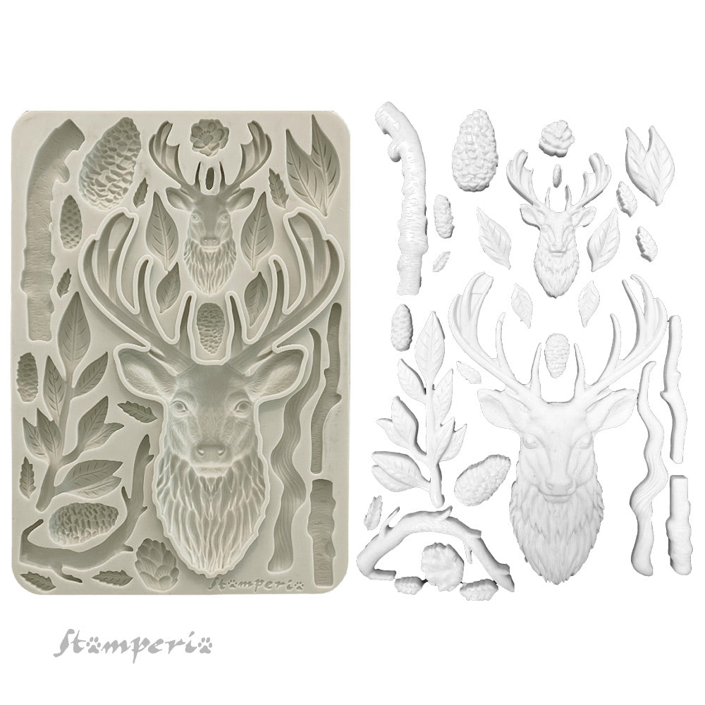Stamperia  - The Owl's house - Silicon Mould - Deer