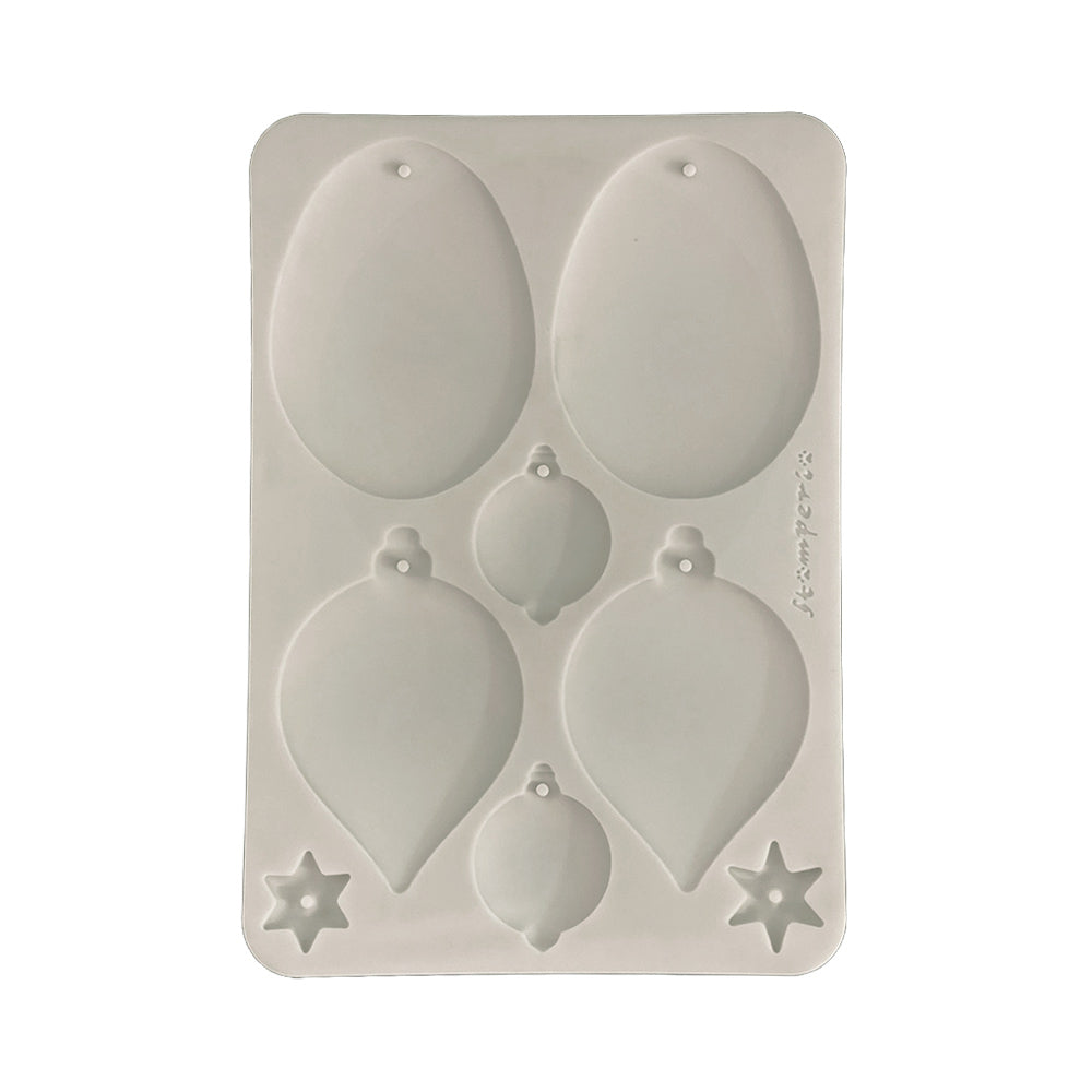 Stamperia - Silicon Moulds - Christmas Balls