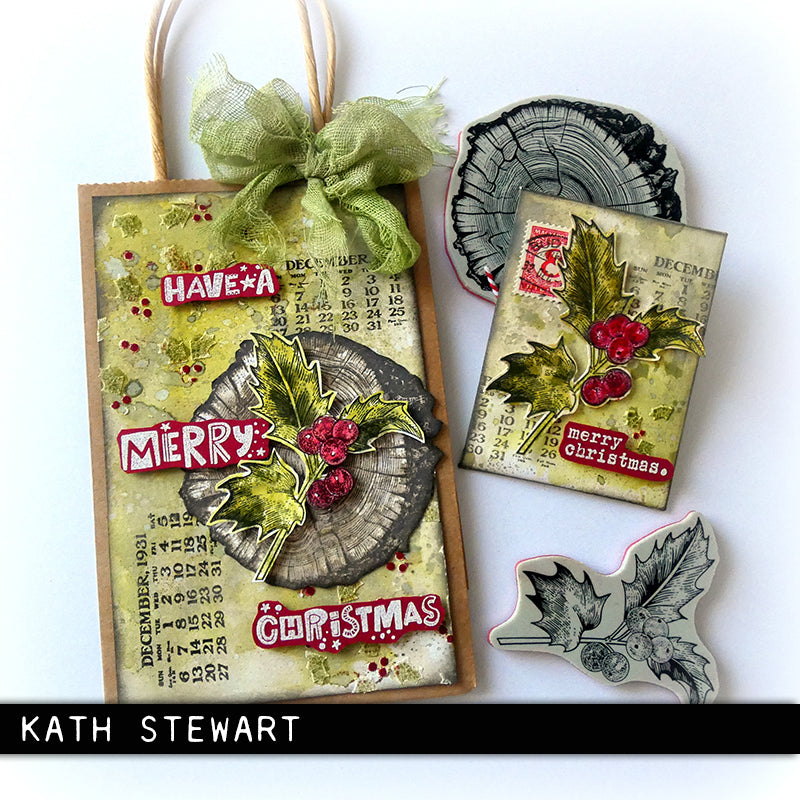 Tim Holtz Collection - Cling Stamps - Forest Floor 2