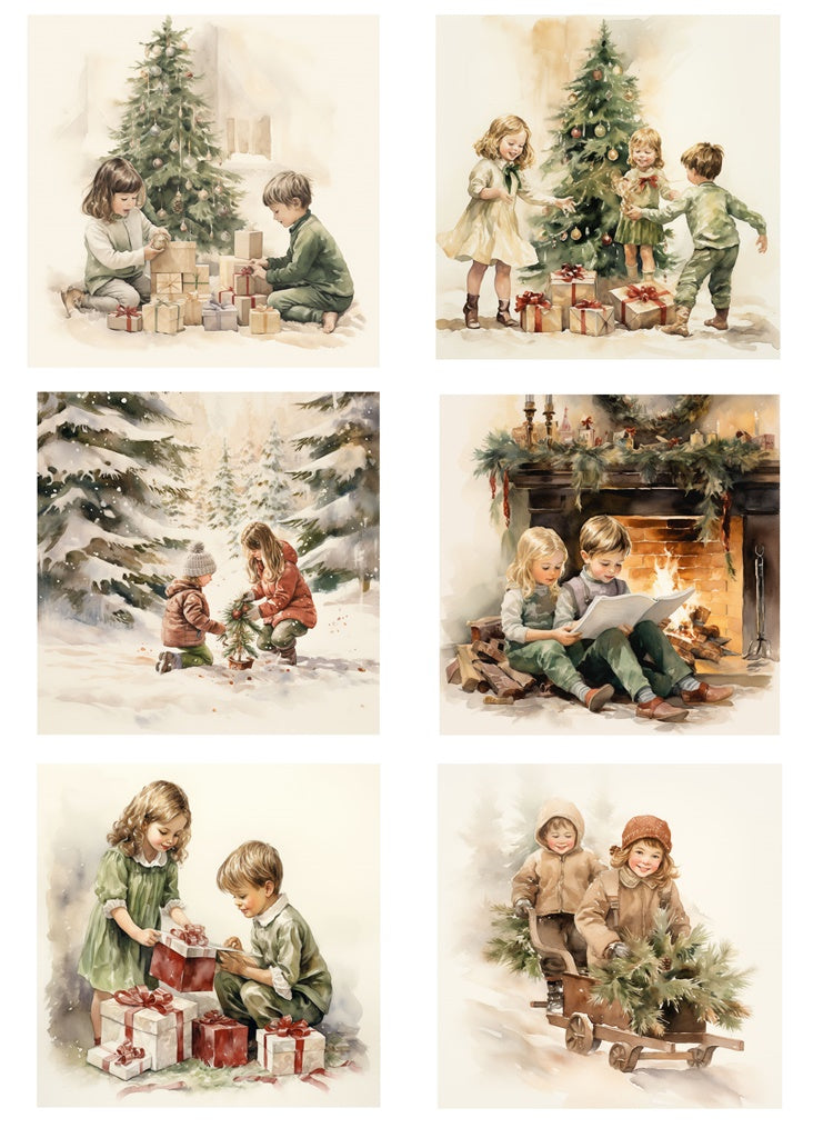 Reprint  - Klippark - Christmas Eve - A4