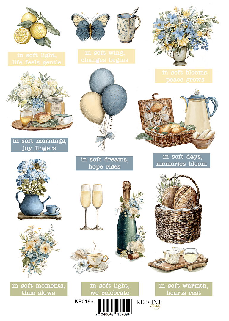 Reprint - Klippark - Summer Meadow Collection - Summer Meadow - A4