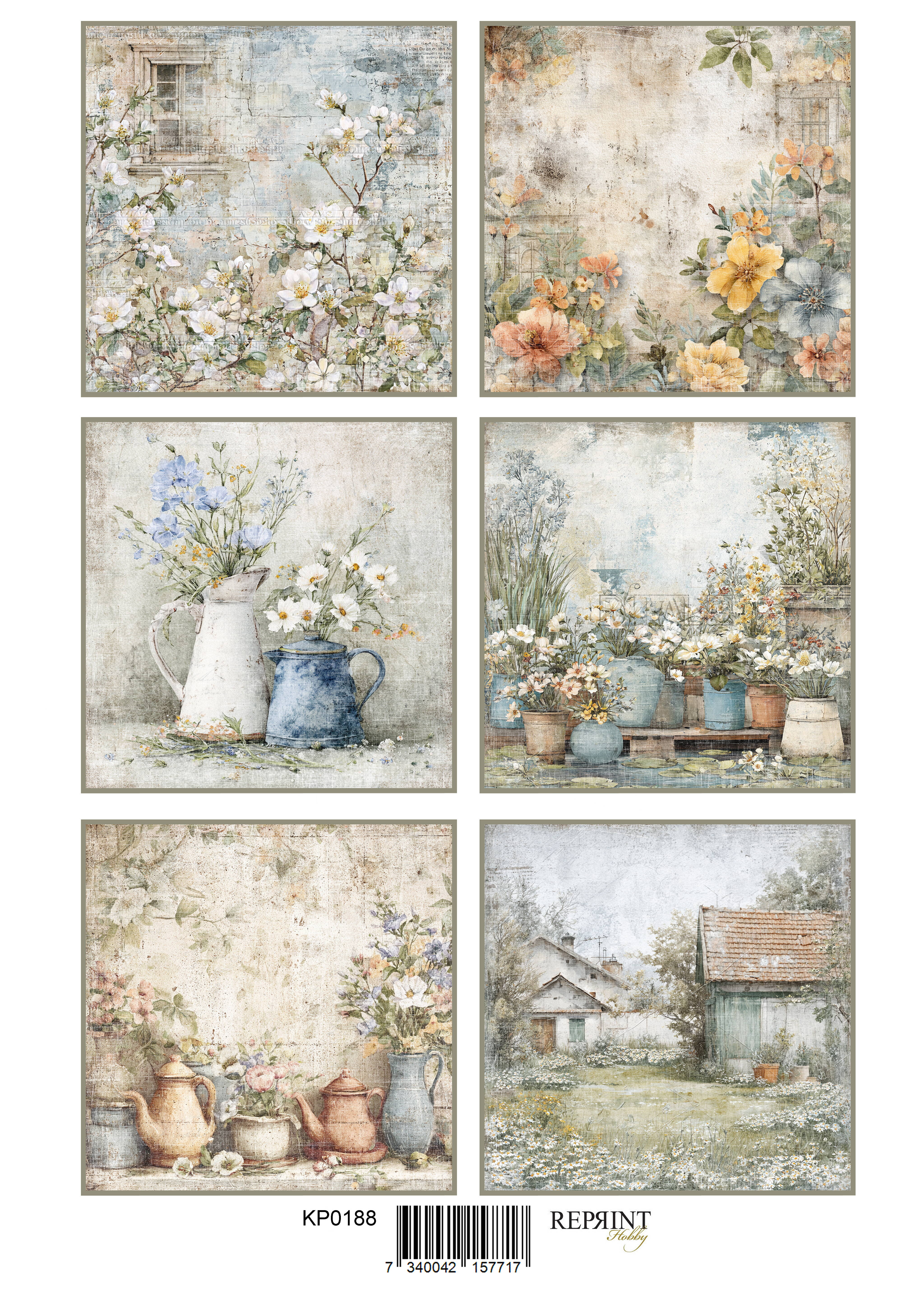Reprint - Klippark - The Pottery Collection - The Potter Tags - A4