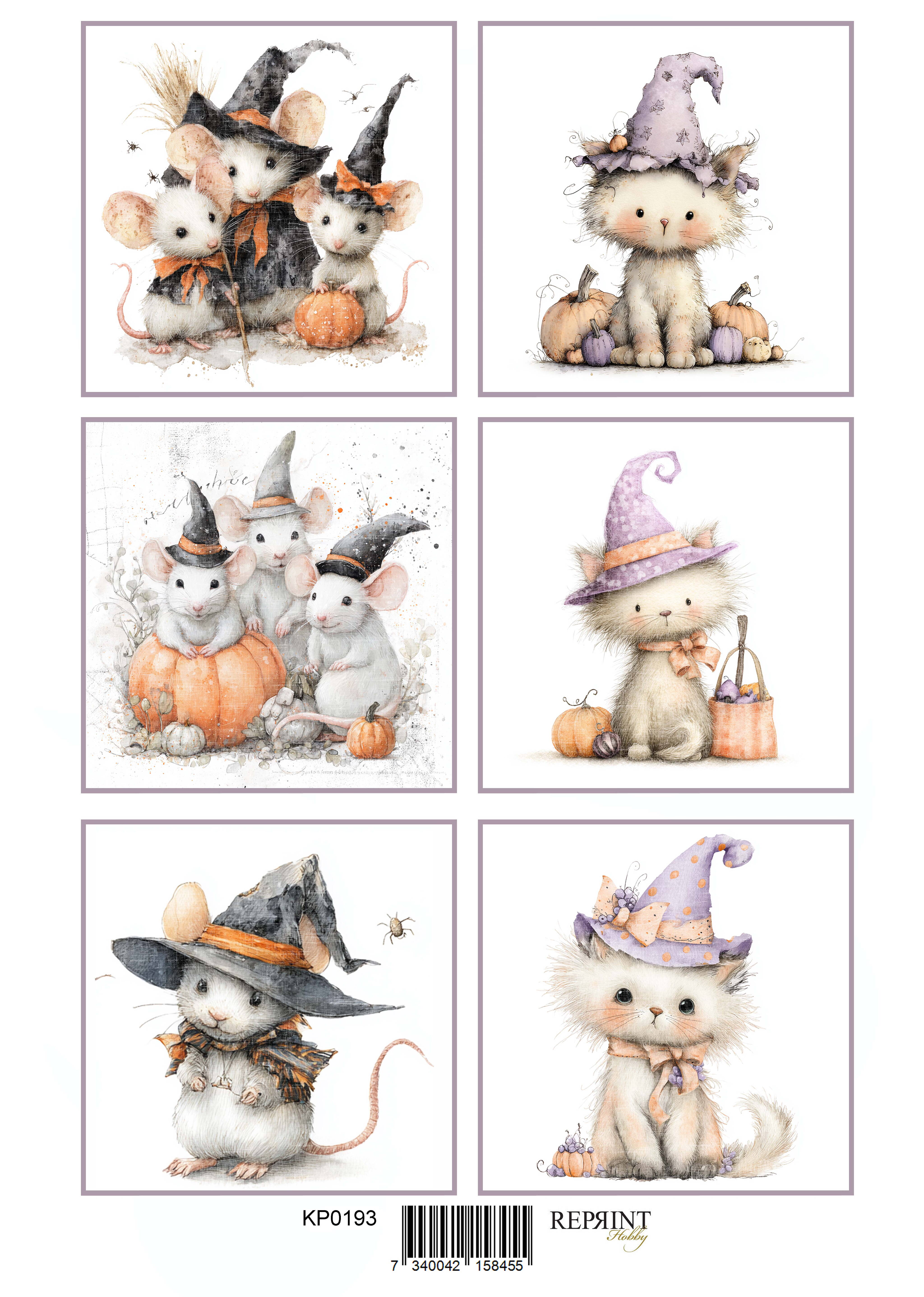 Reprint - Klippark - Enchanted Halloween Collection - Enchanted Halloween 2 - A4