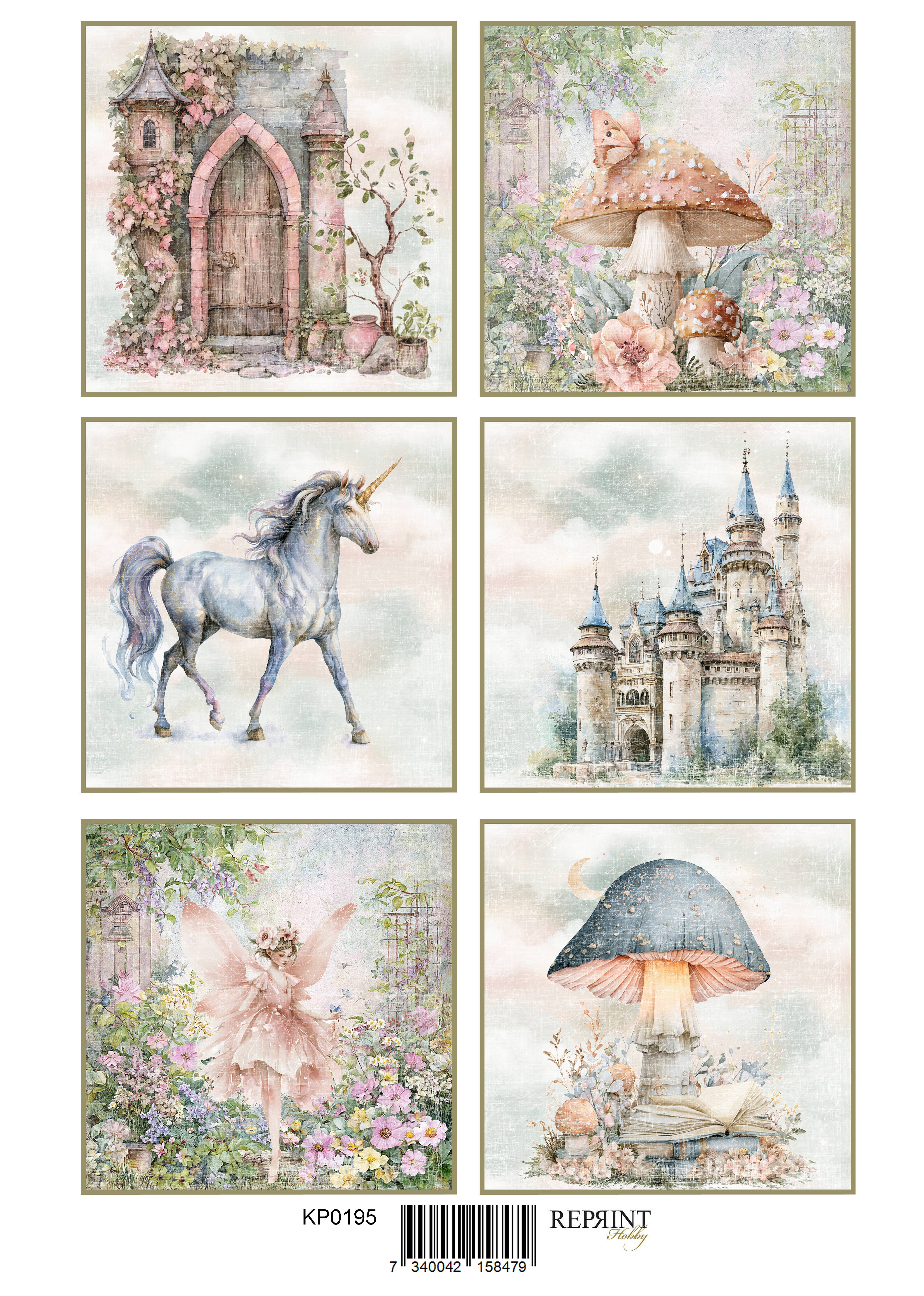 Reprint - Klippark - Hidden Magic Collection - Tags - A4