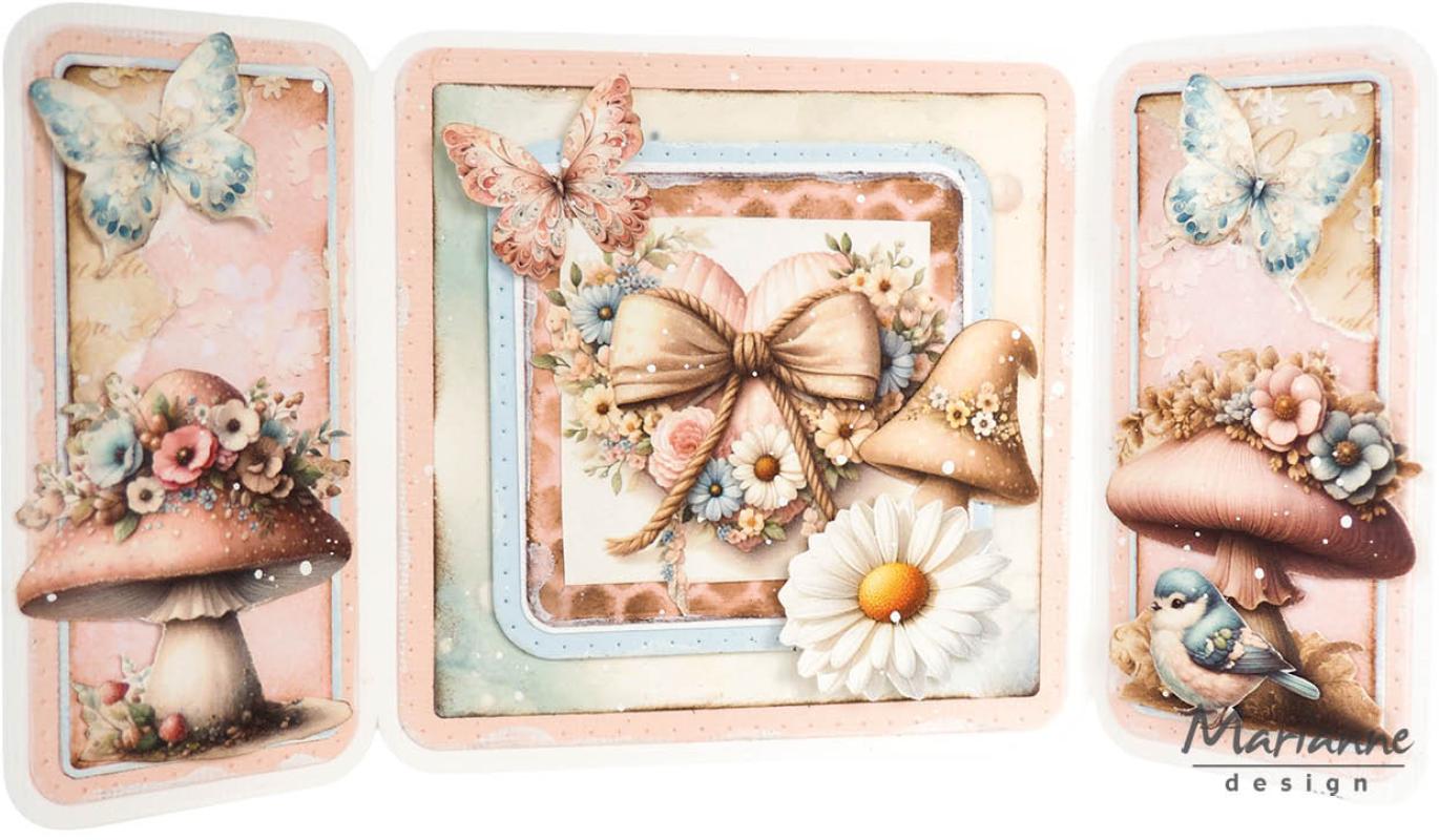 Marianne Design - Basic Dies - Craftables - Trifold Square