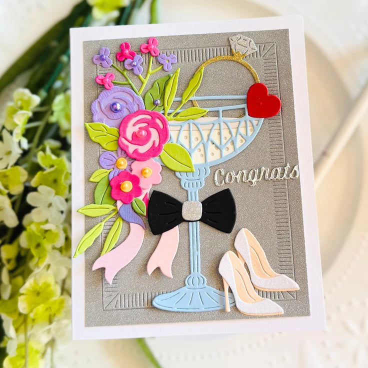 Spellbinders - Dies - Linear Touch Rectangles and Tag