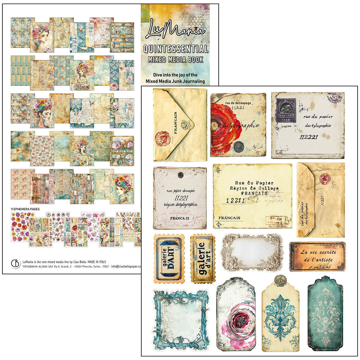 Ciao Bella - Mixed Media Book - Quintessential - Maxi