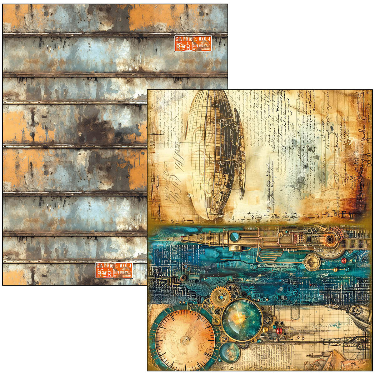 Ciao Bella - Mixed Media Book - Past Time - Maxi