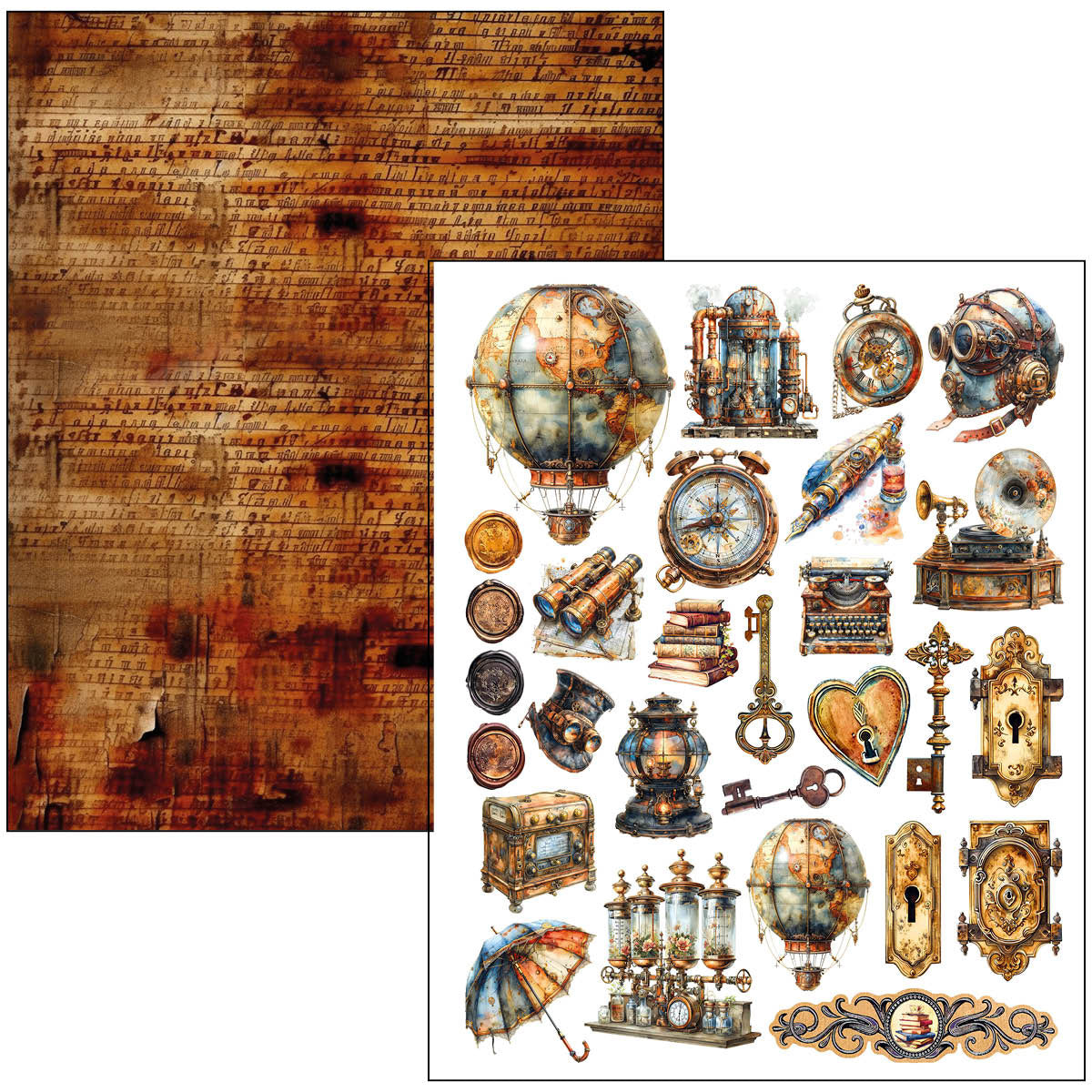 Ciao Bella - Mixed Media Book - Past Time - Maxi