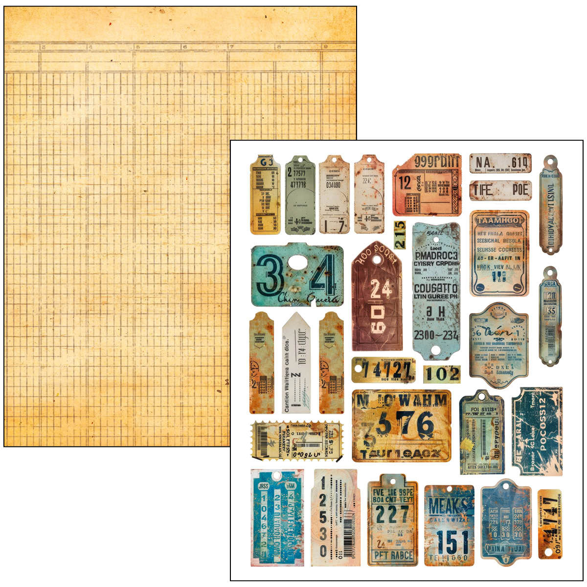 Ciao Bella - Mixed Media Book - Past Time - Maxi