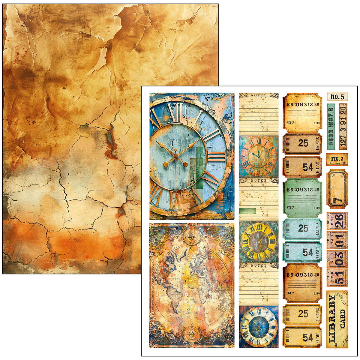Ciao Bella - Mixed Media Book - Past Time - Maxi