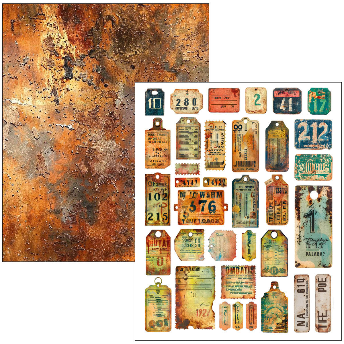 Ciao Bella - Mixed Media Book - Past Time - Maxi