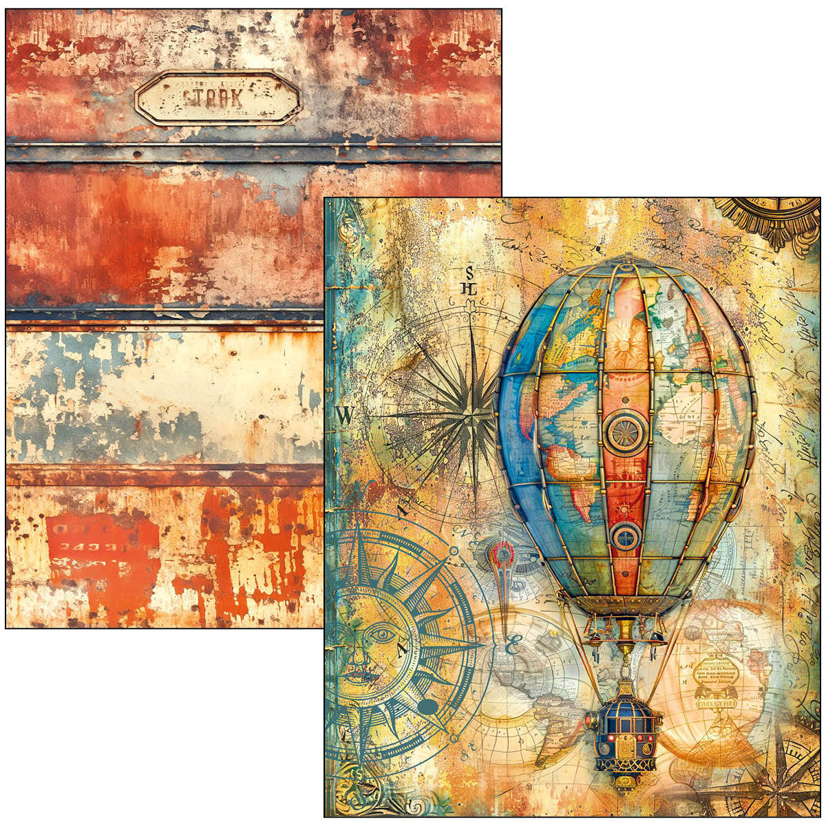 Ciao Bella - Mixed Media Book - Past Time - Maxi