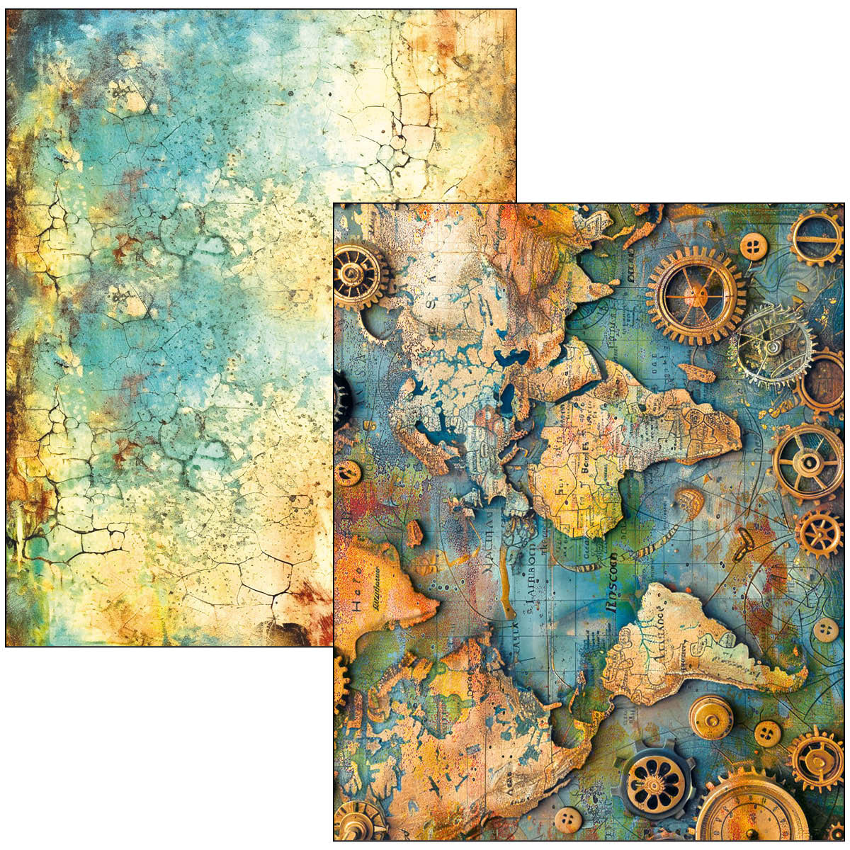 Ciao Bella - Mixed Media Book - Past Time - Maxi