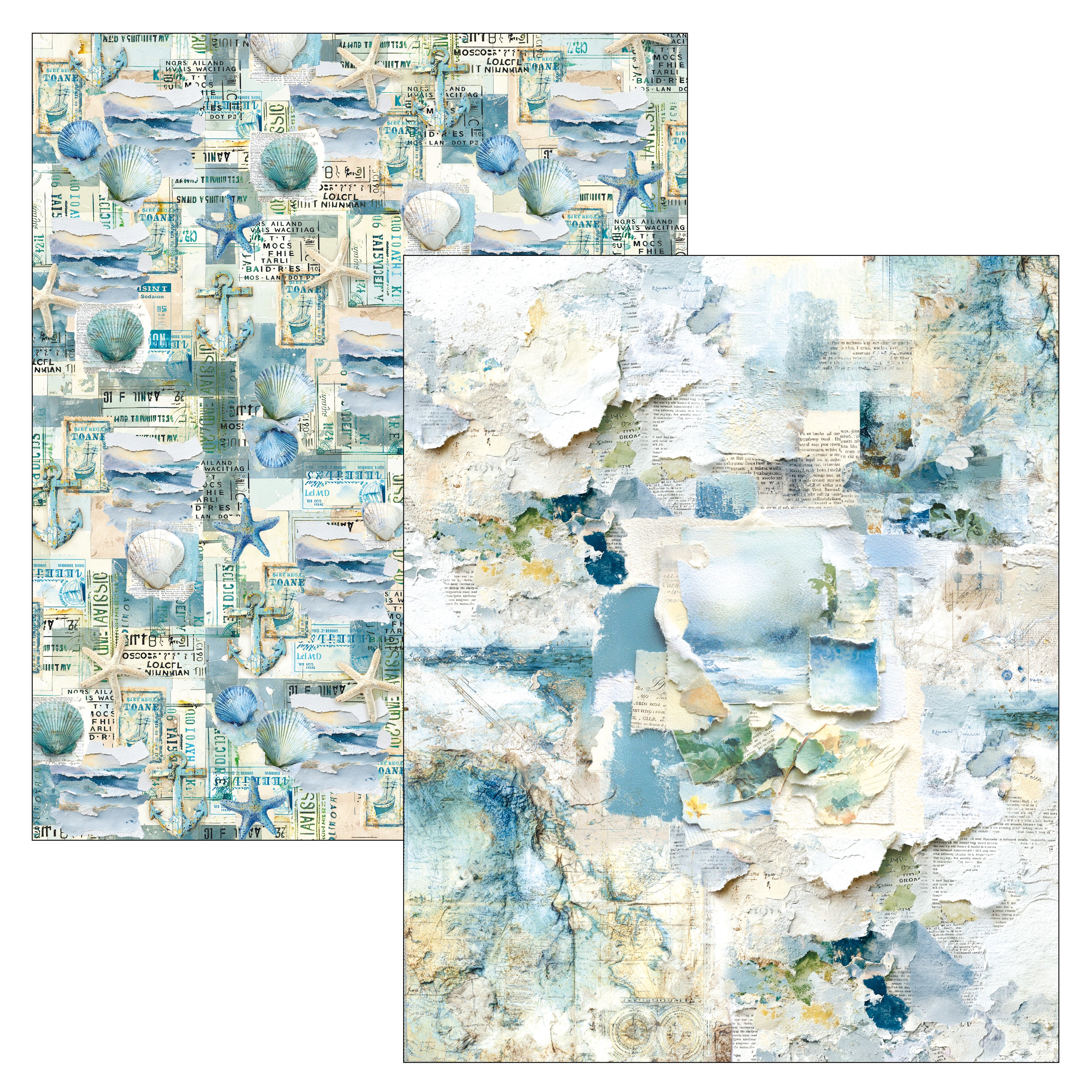 Ciao Bella - Mixed Media Book - Edge of the ocean - Maxi