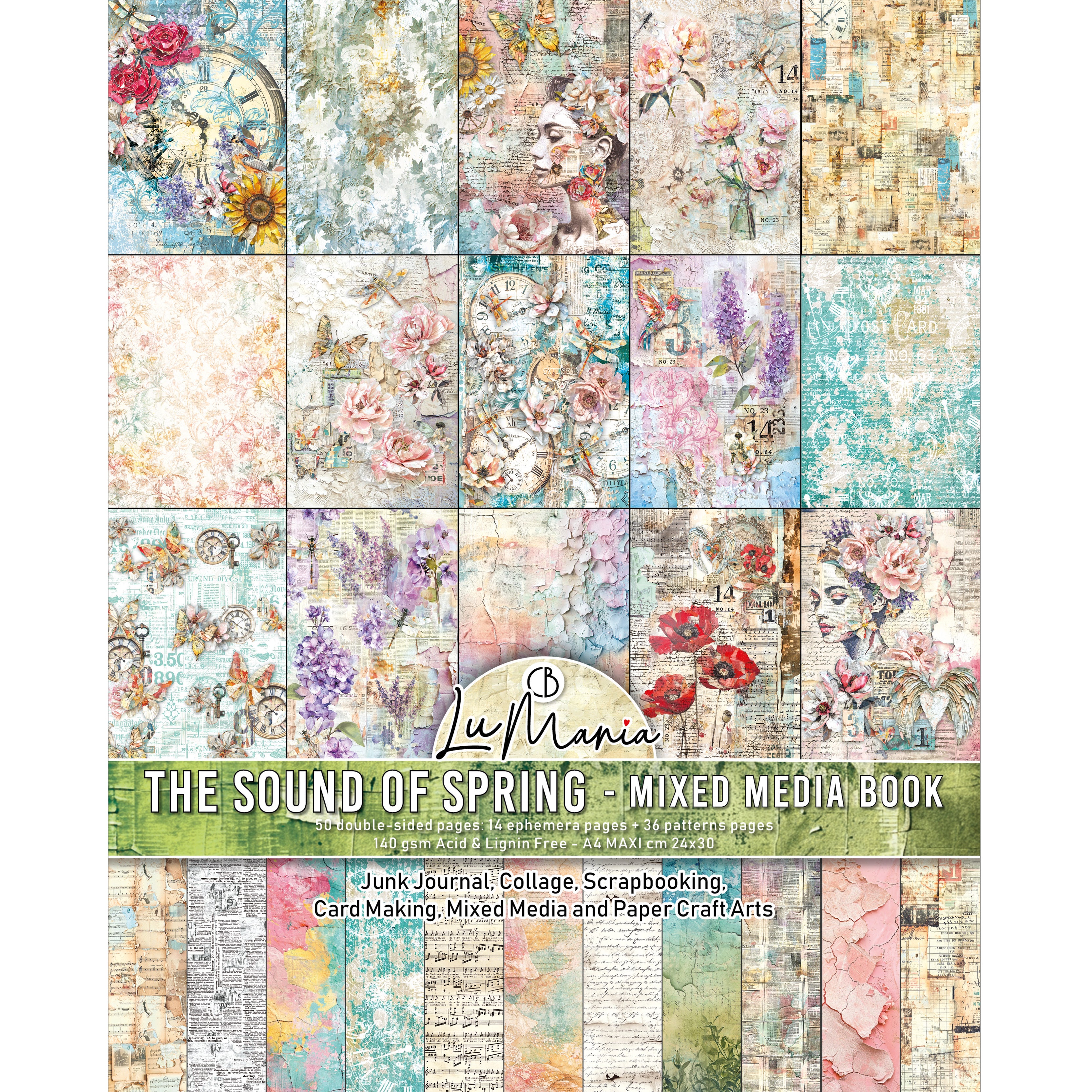 Ciao Bella - Mixed Media Book - The sound of spring - Maxi