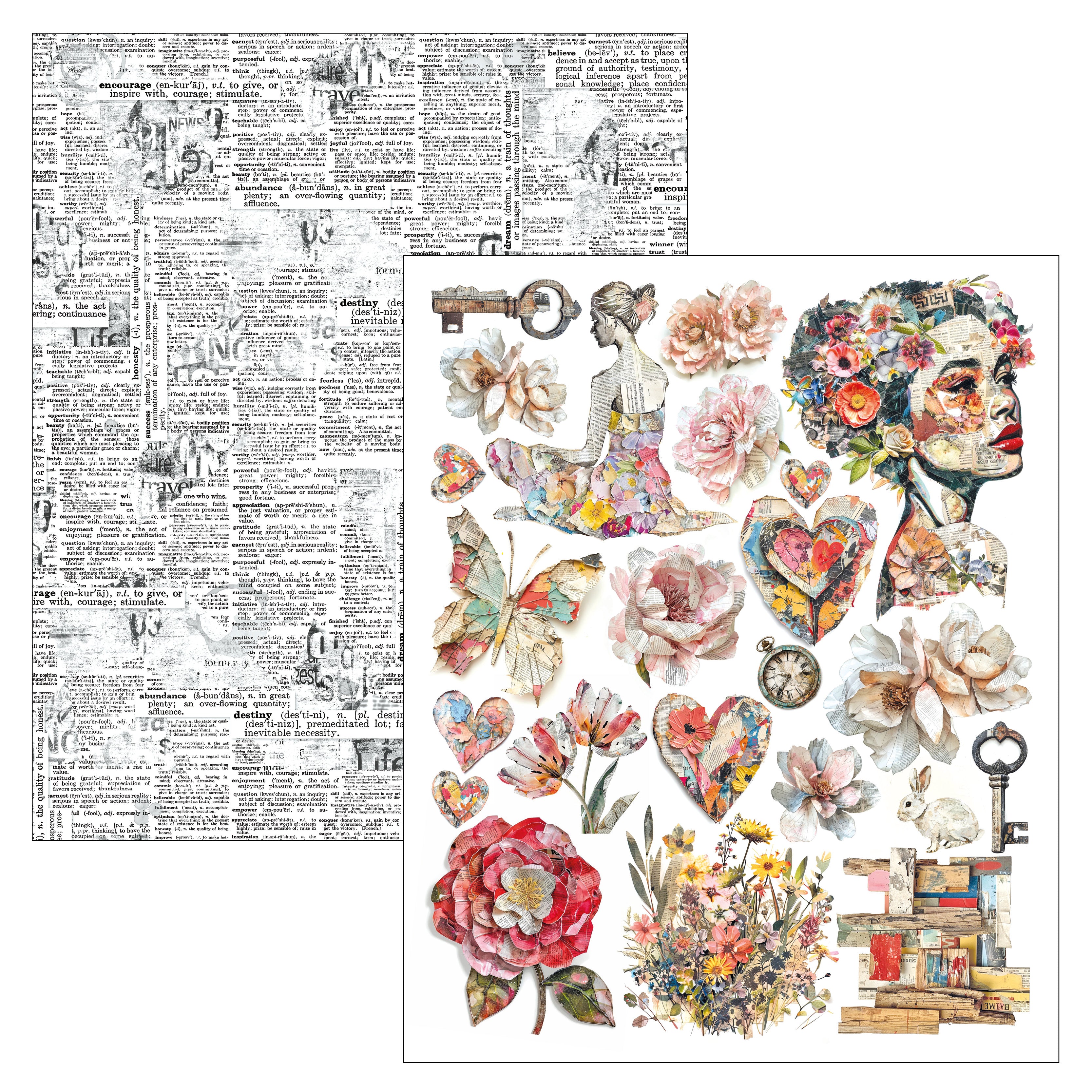 Ciao Bella - Mixed Media Book - The sound of spring - Maxi