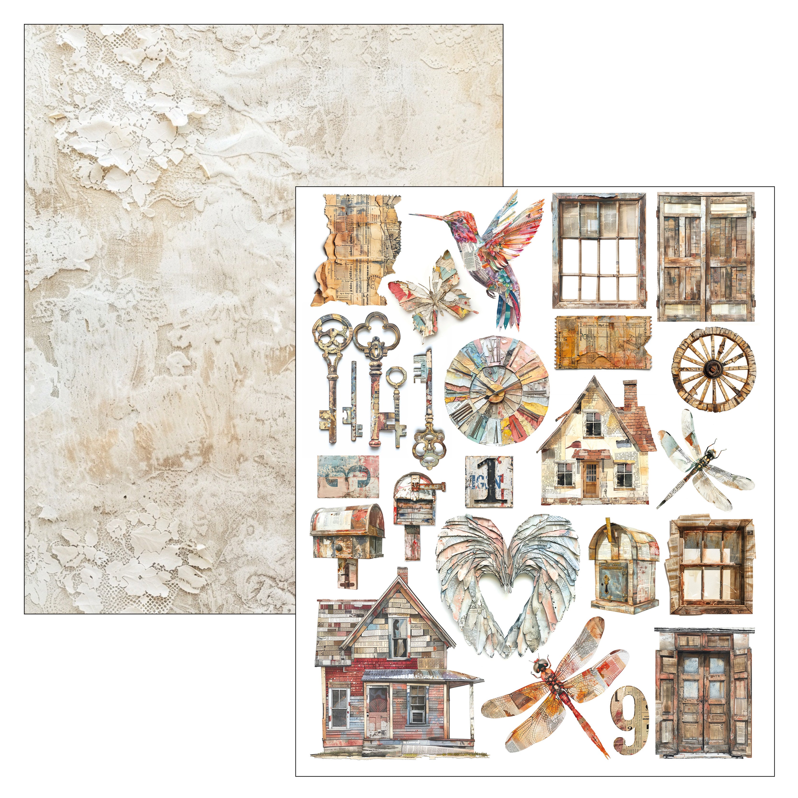 Ciao Bella - Mixed Media Book - The sound of spring - Maxi