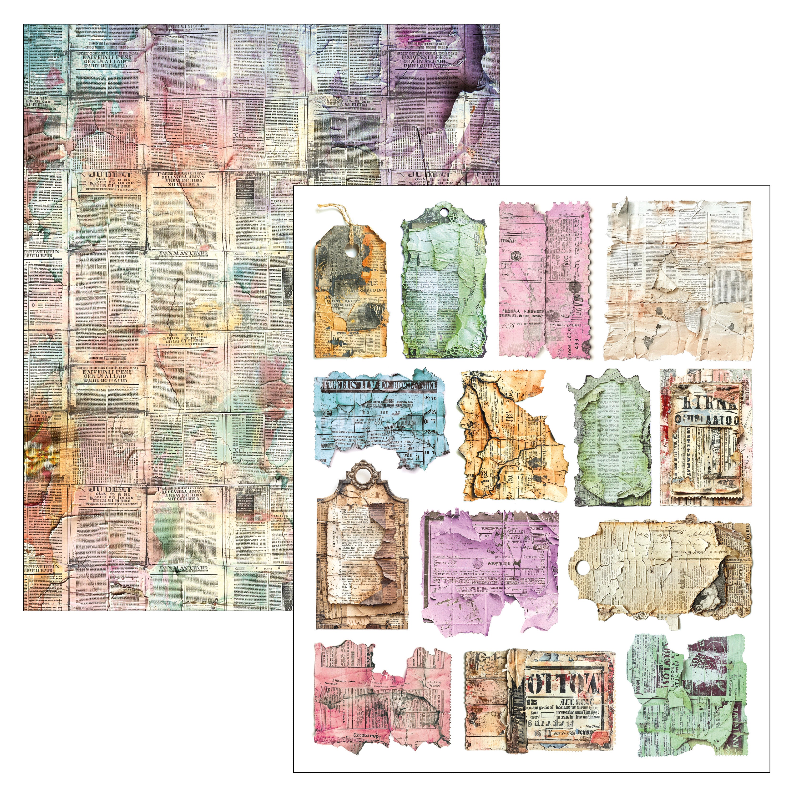 Ciao Bella - Mixed Media Book - The sound of spring - Maxi