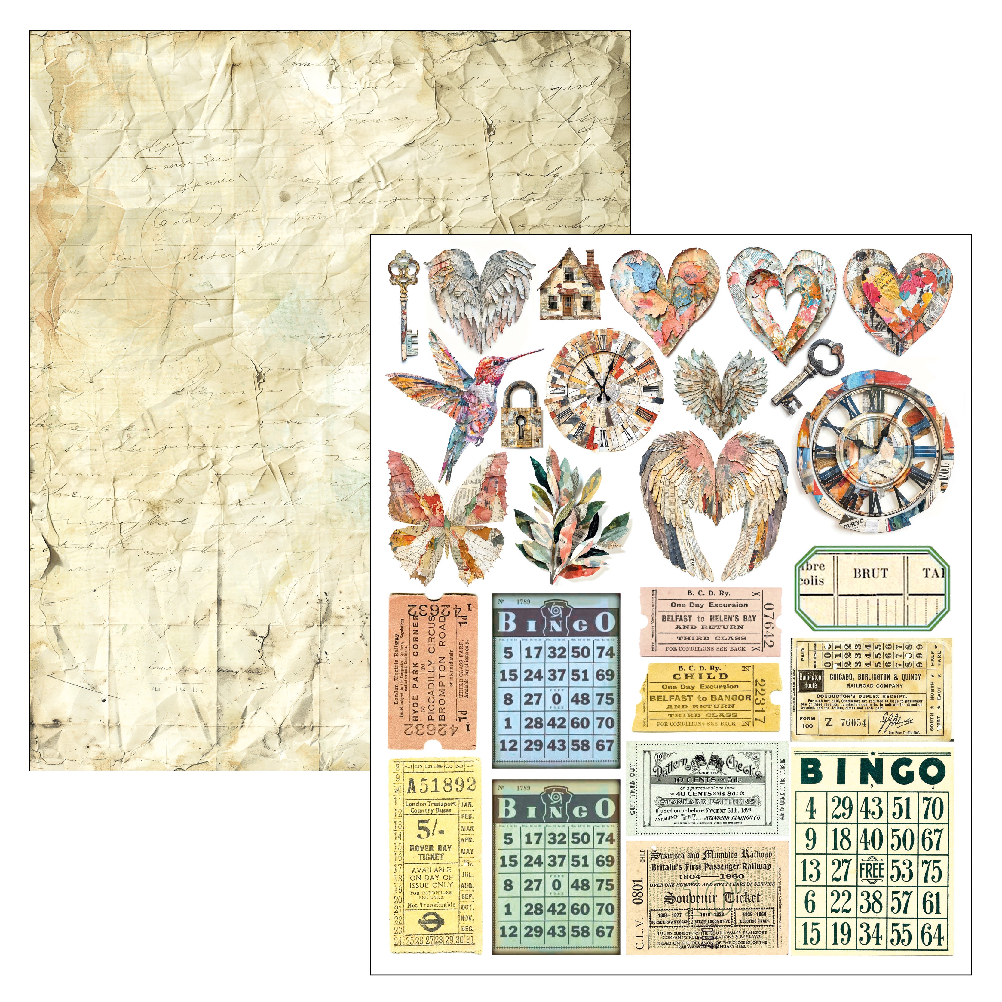 Ciao Bella - Mixed Media Book - The sound of spring - Maxi