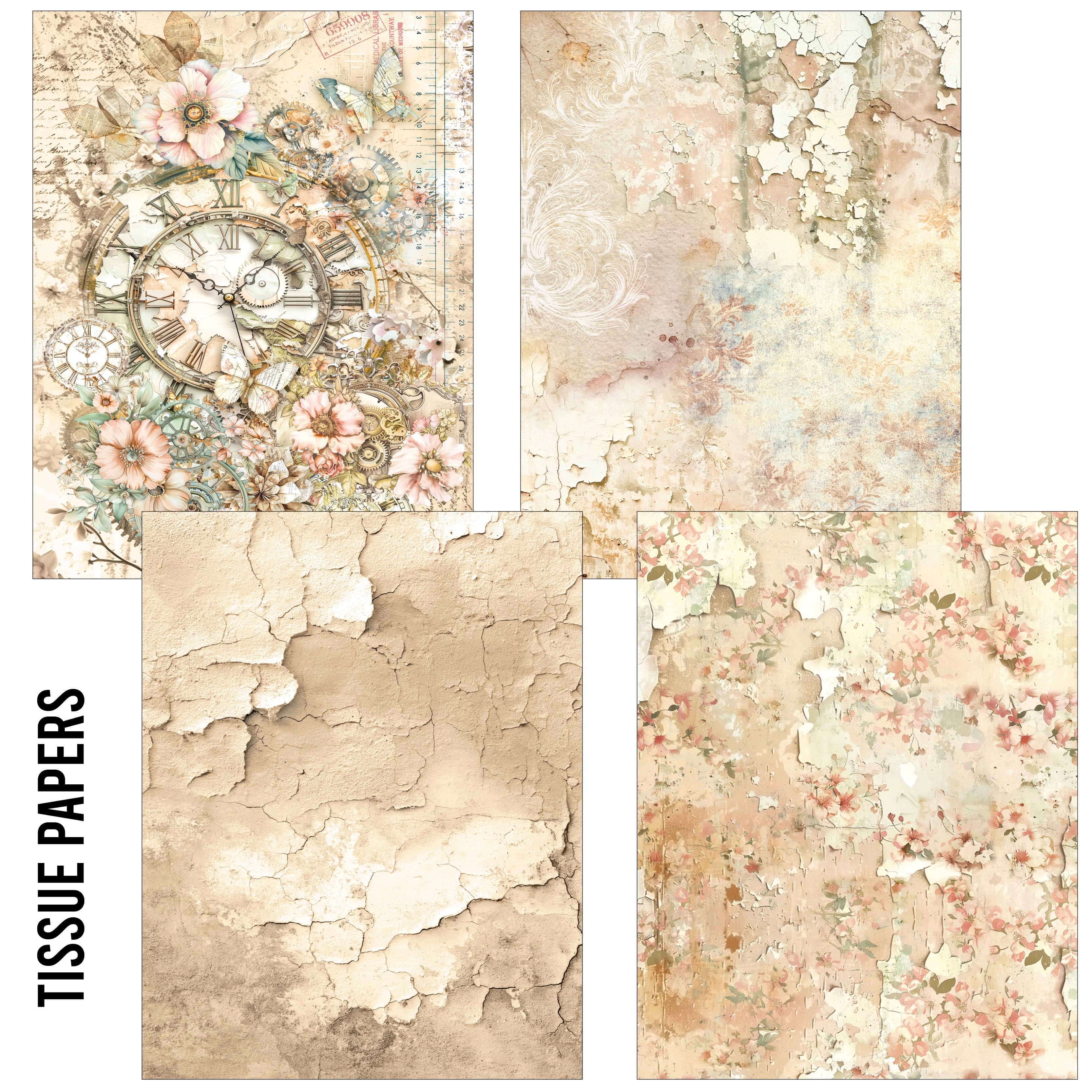 Ciao Bella - Craftmix - Lost in Time - A5 Paper pack