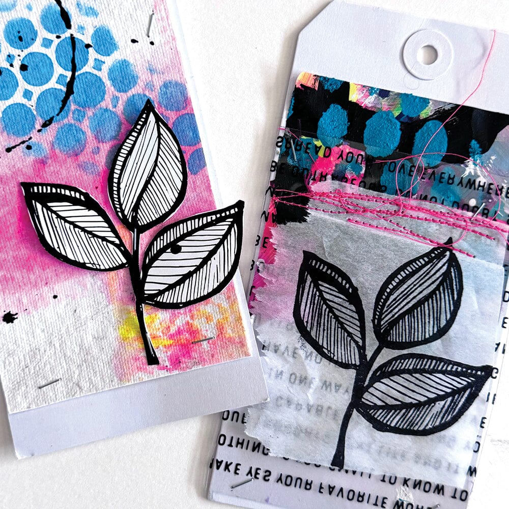 Dina Wakley Media - Stamps - Phone Doodles