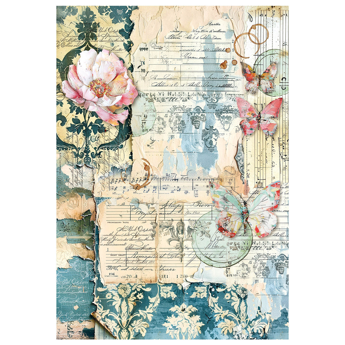 Ciao Bella - Quintessential  - Mixed Rice Paper A4