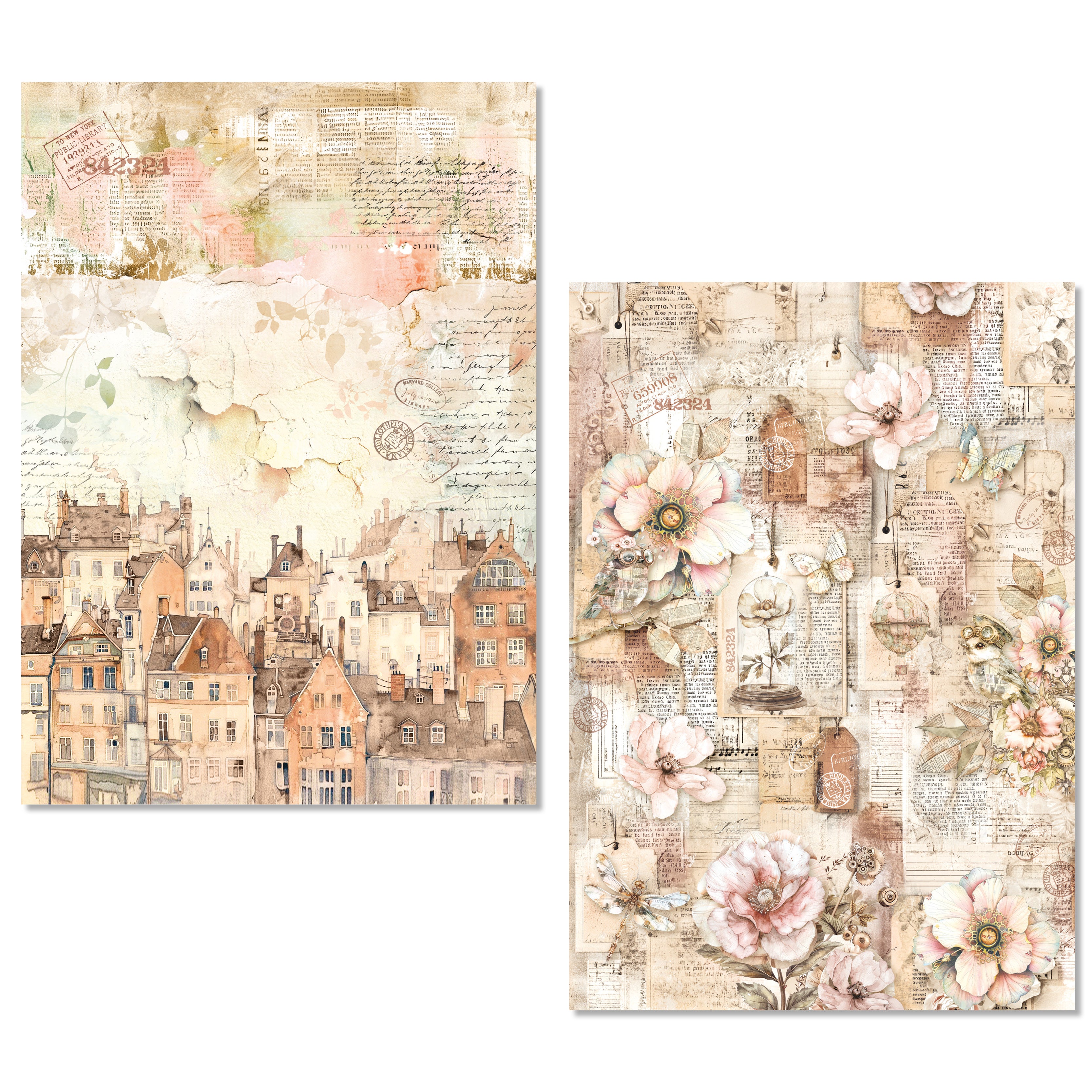 Ciao Bella - Lost inTime  -  Rice Paper Mixed - A5