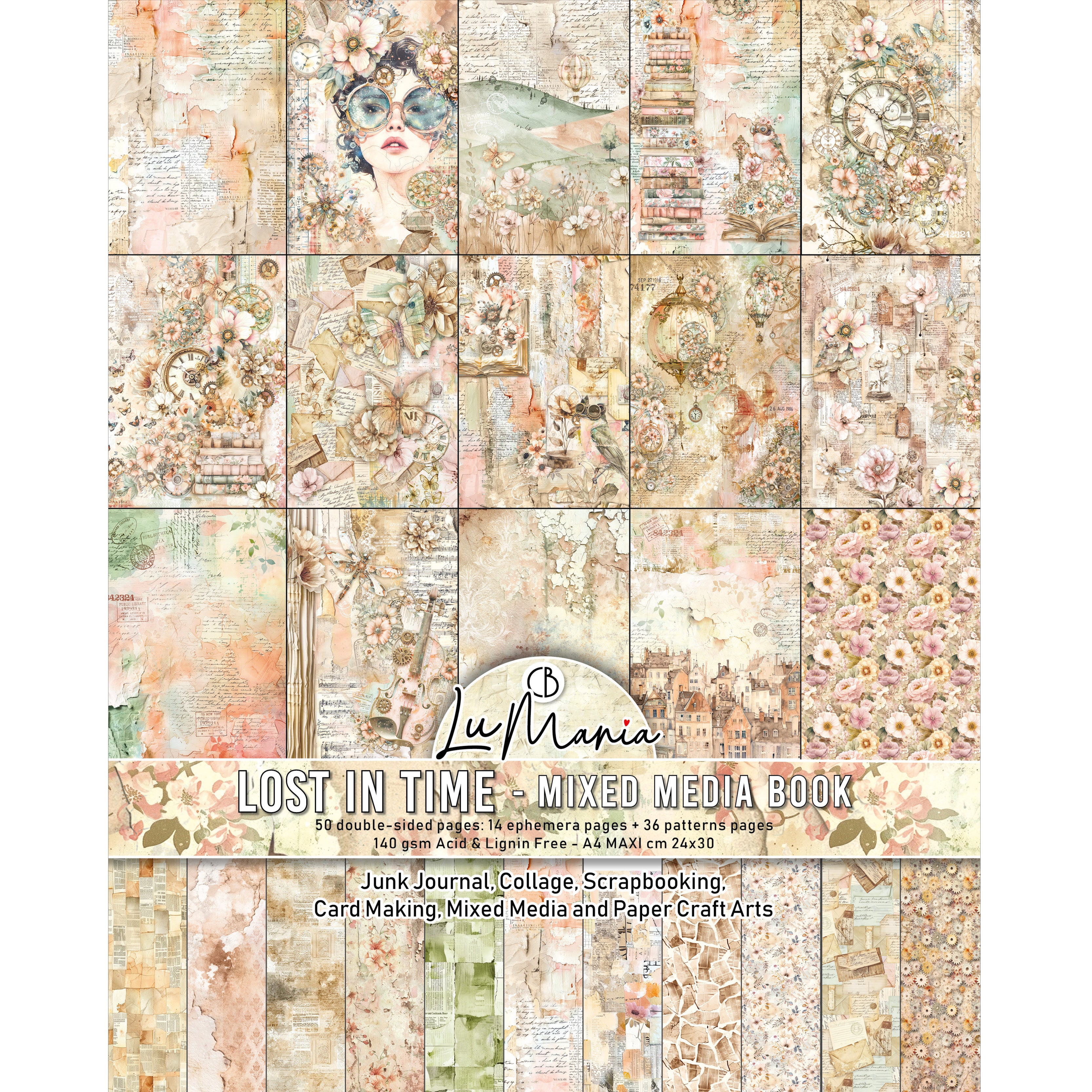 Ciao Bella - Mixed Media Book - Lost in Time - Maxi
