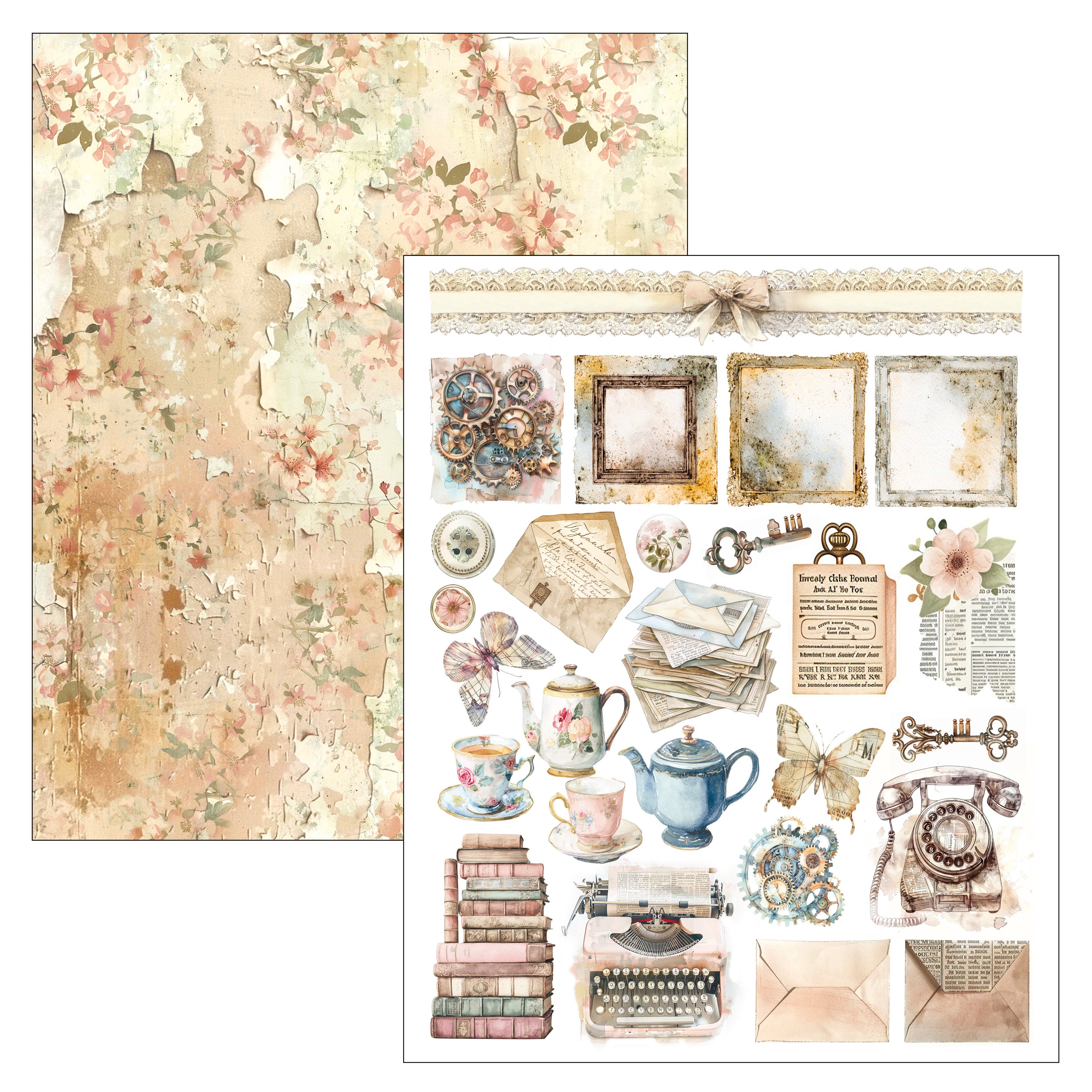 Ciao Bella - Mixed Media Book - Lost in Time - Maxi