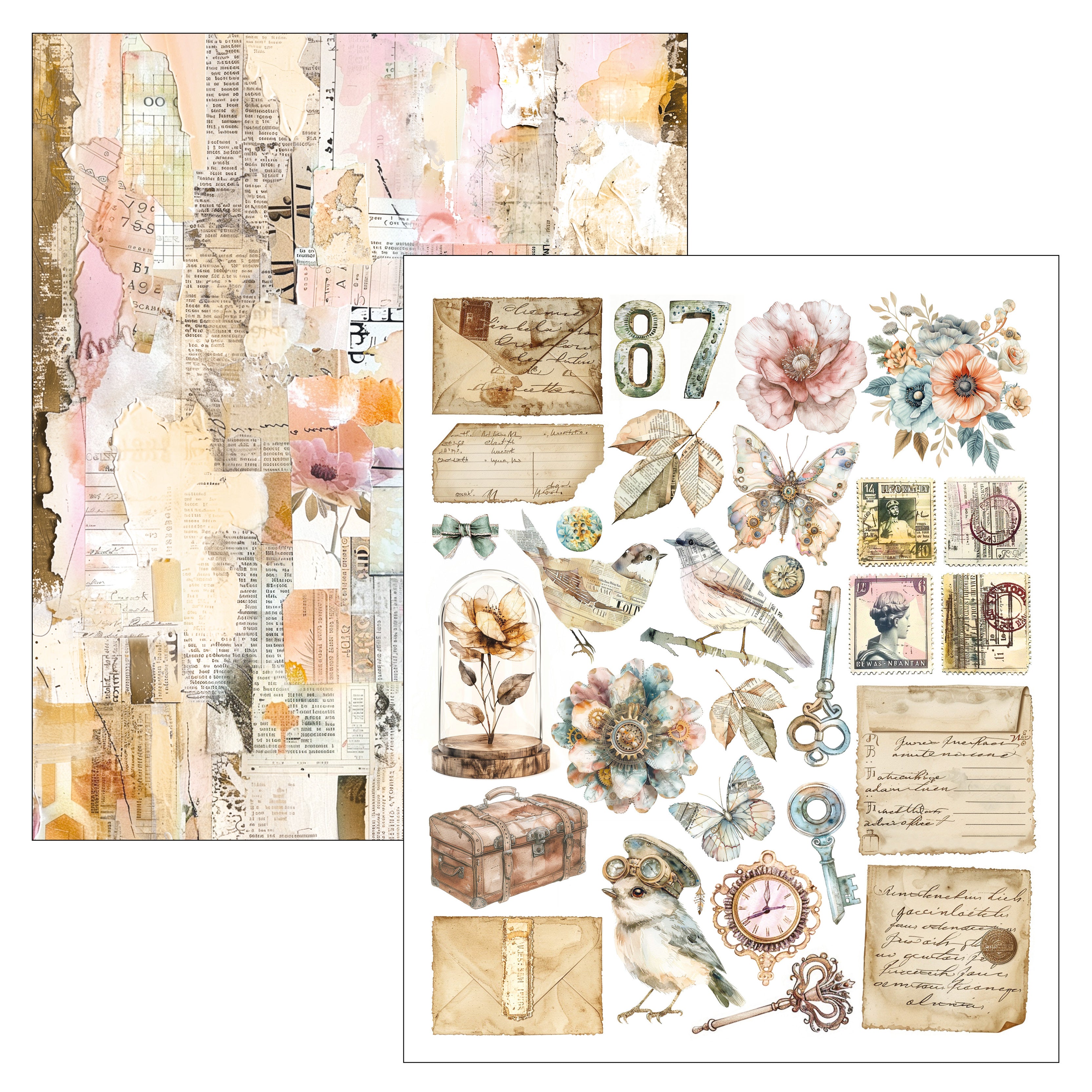 Ciao Bella - Mixed Media Book - Lost in Time - Maxi