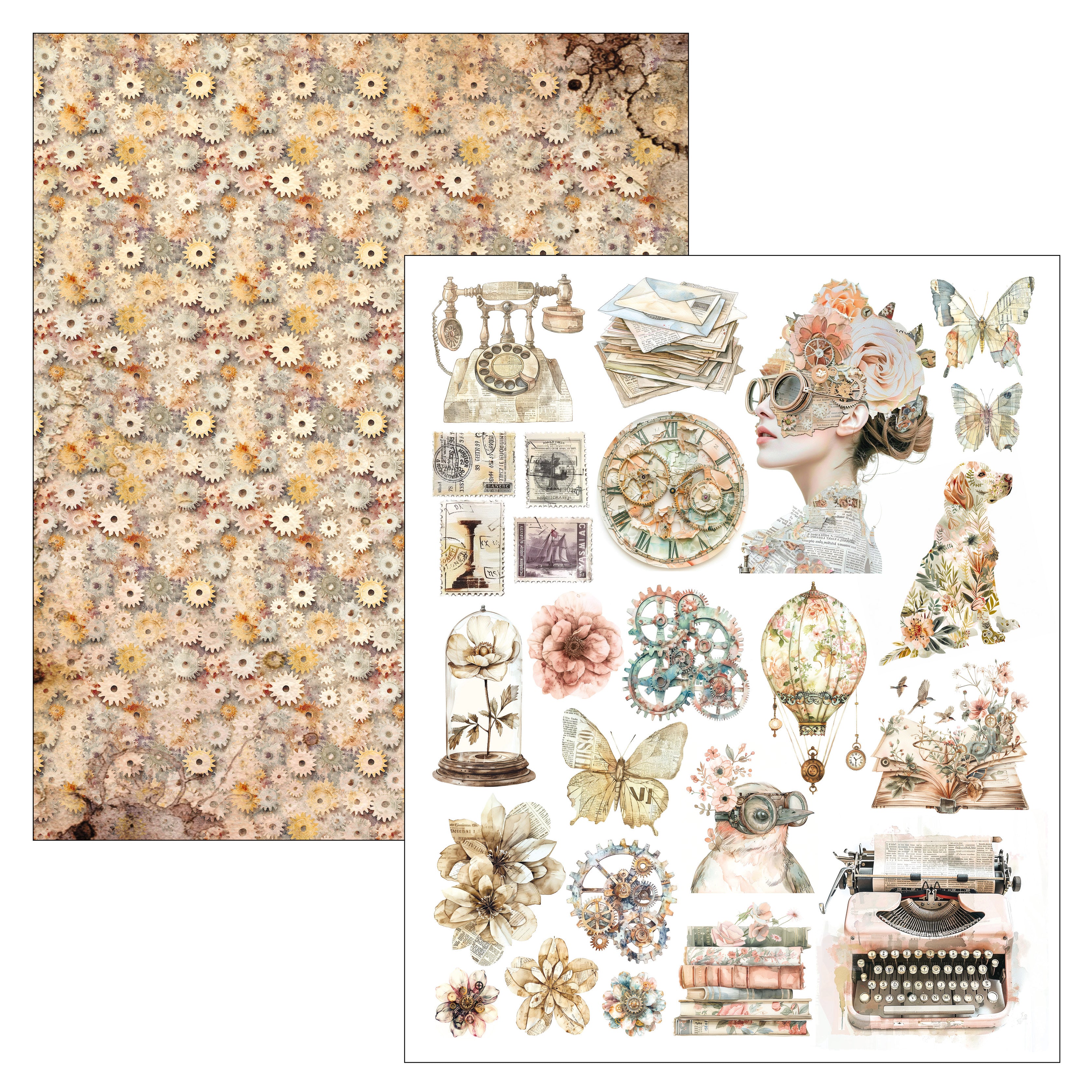 Ciao Bella - Mixed Media Book - Lost in Time - Maxi