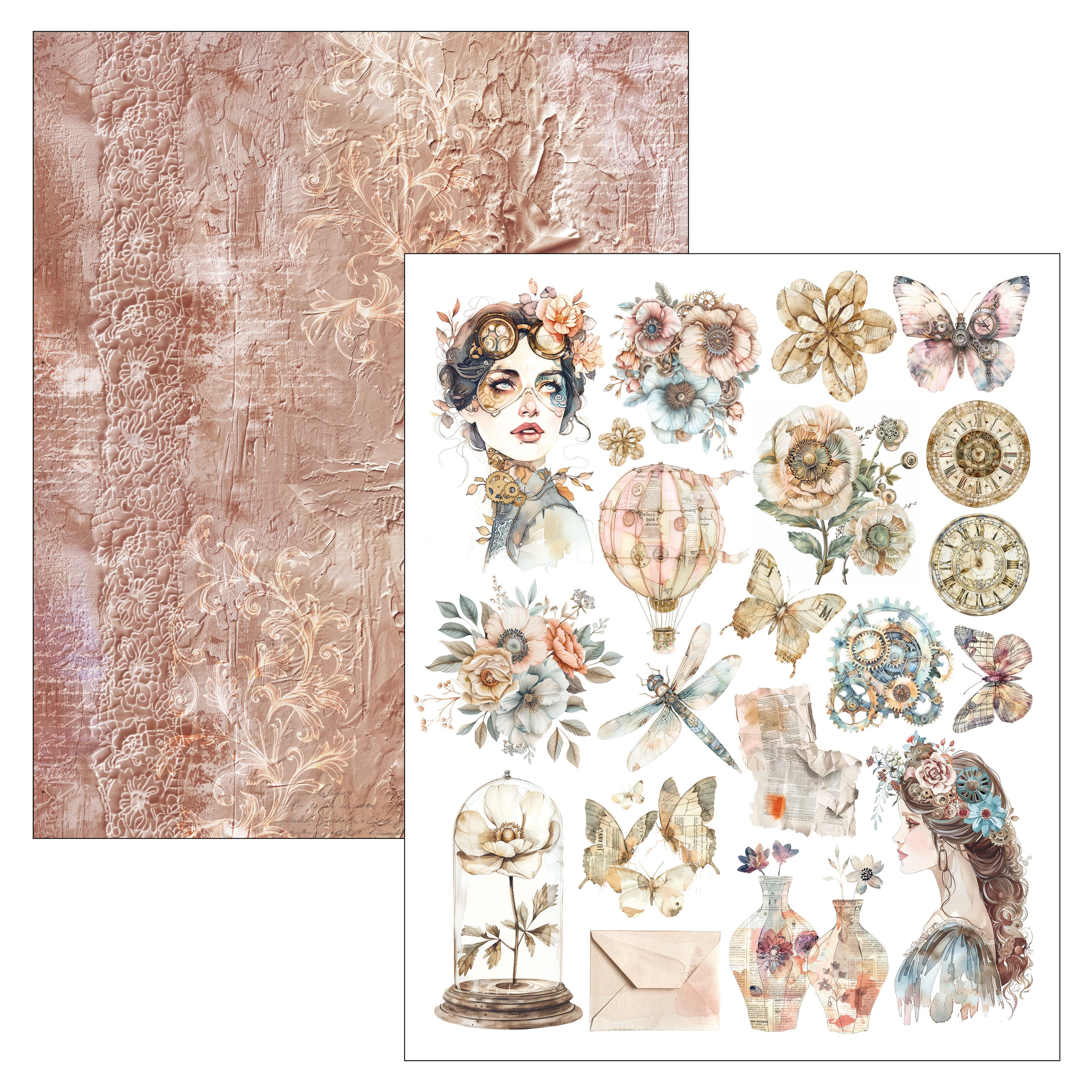 Ciao Bella - Mixed Media Book - Lost in Time - Maxi