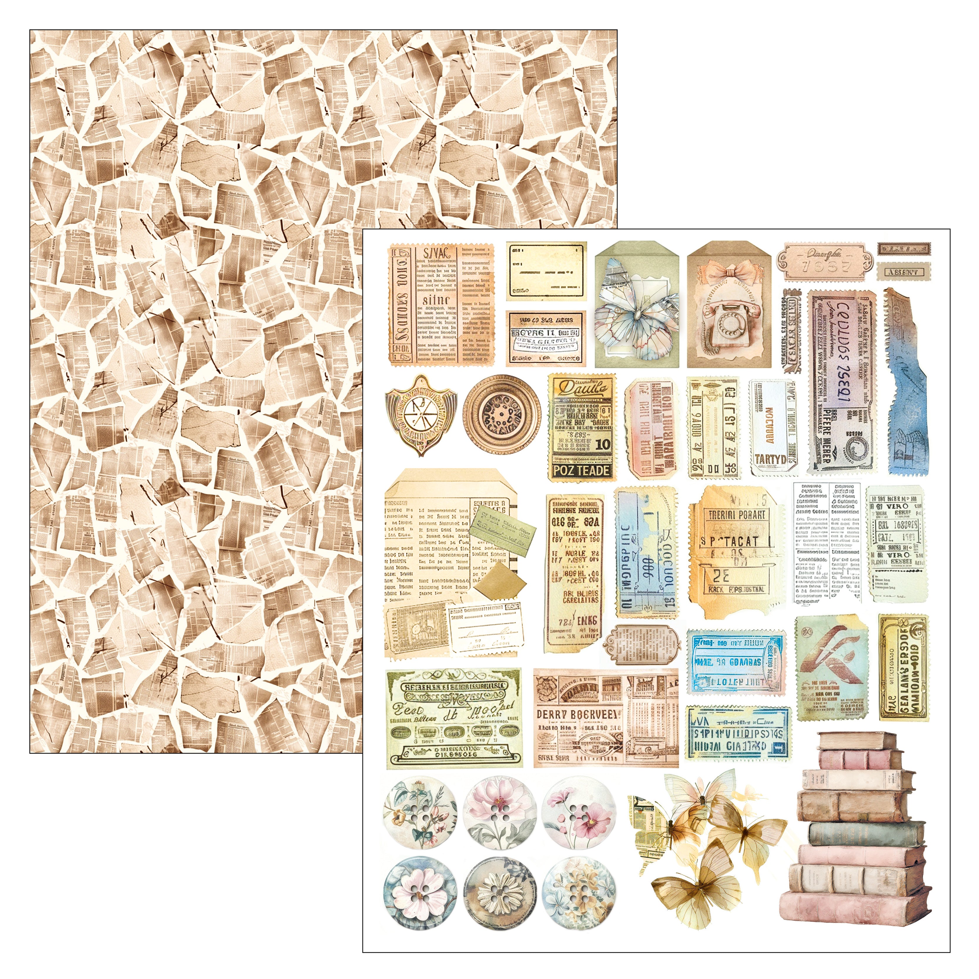 Ciao Bella - Mixed Media Book - Lost in Time - Maxi