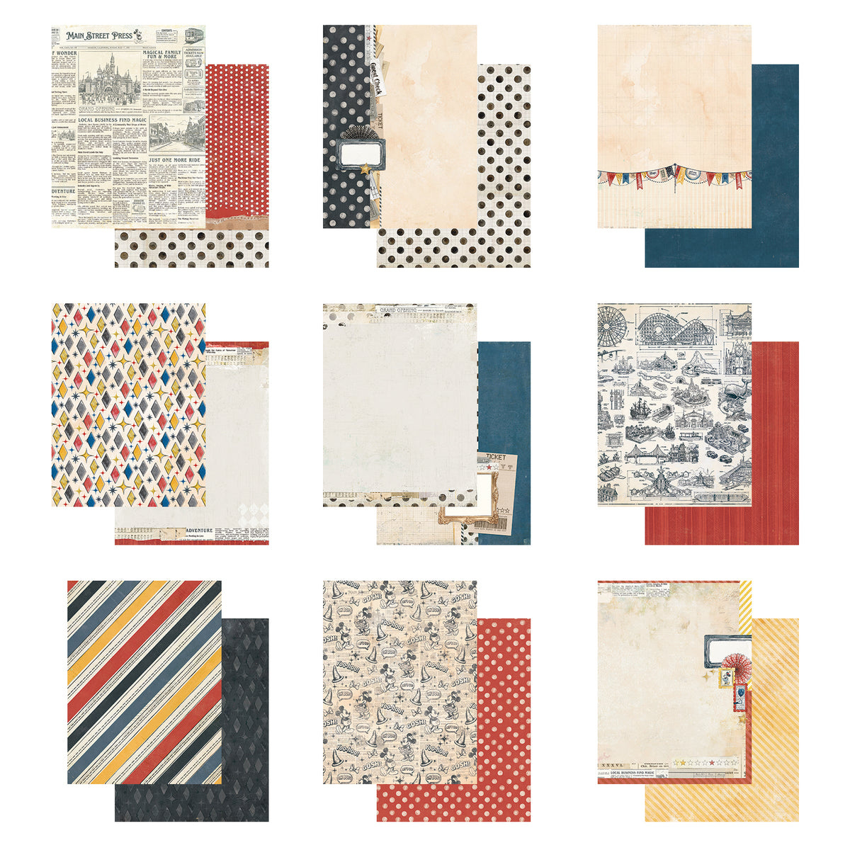 49 and Market - Mouse & Co. - Collection pack - 6 x 8"