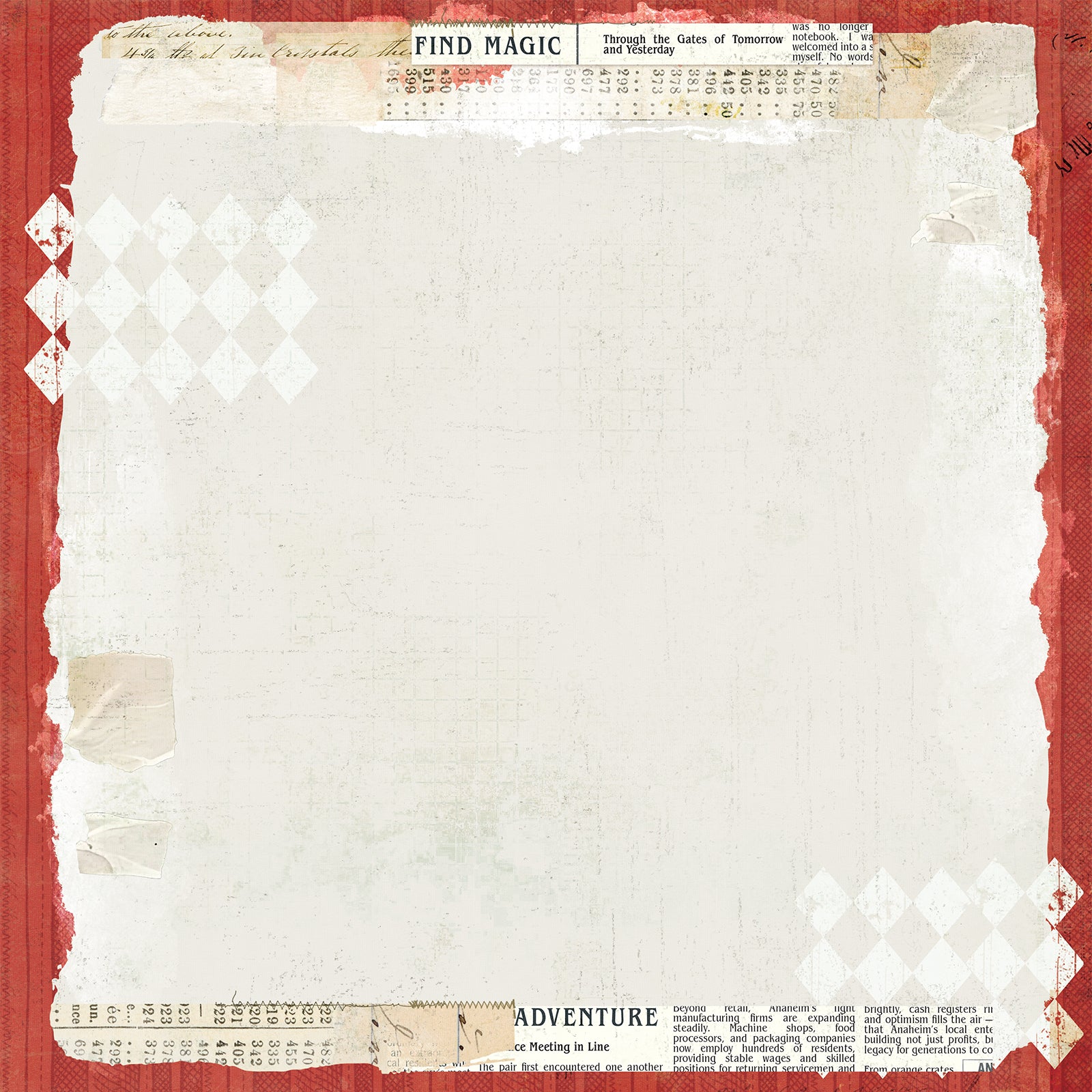 49 and Market - Mouse & Co. - Collection Pack 12 x 12"
