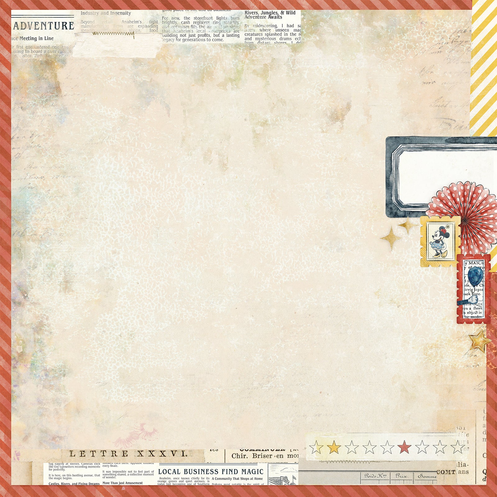 49 and Market - Mouse & Co. - Collection Pack 12 x 12"