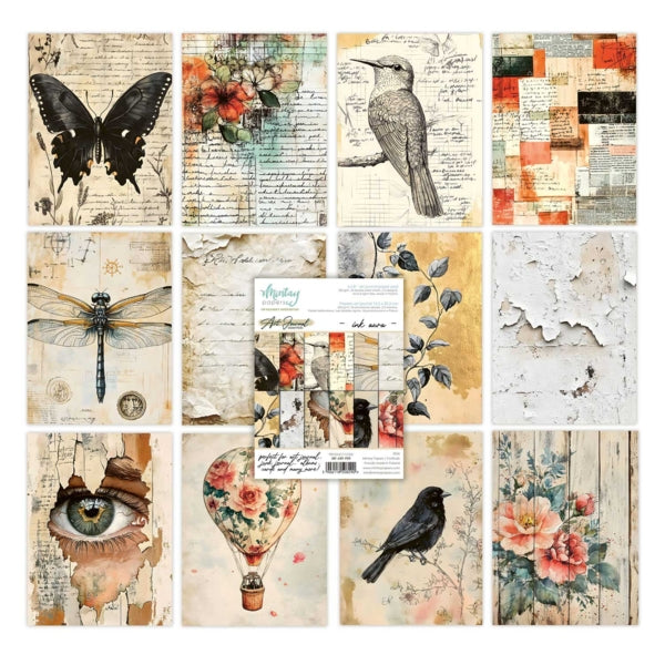 Mintay Papers - 6 x 8" Art Journal Paper Pad - Ink Aura